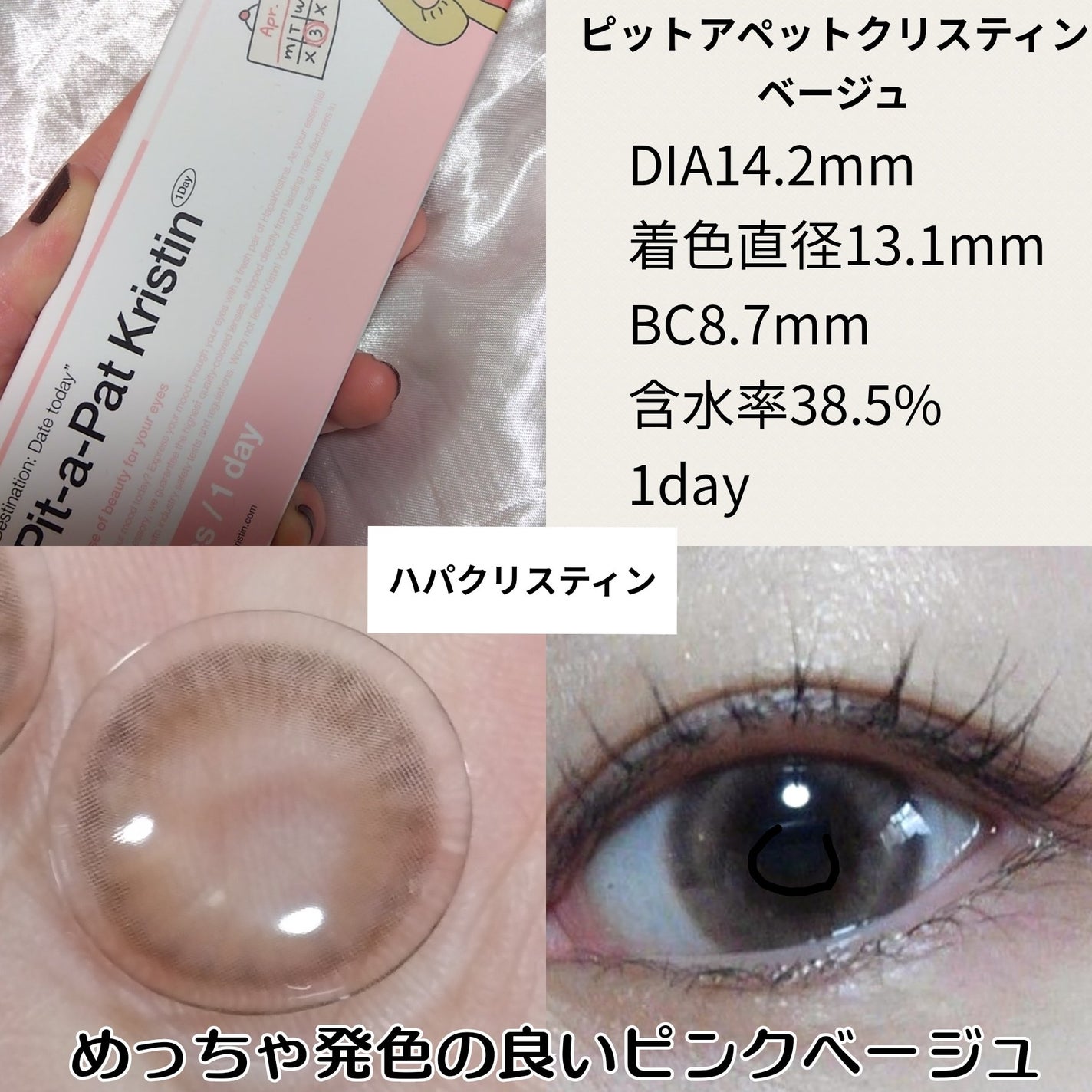 シャドウパレット/dasique/アイシャドウパレットを使ったクチコミ(3枚目)