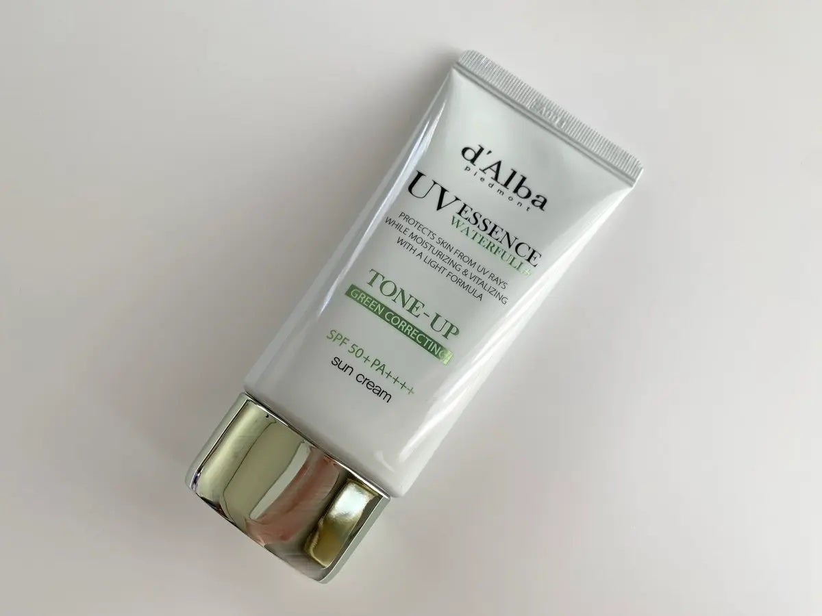 クリーンティーツリーリポソームトーンアップサンクリーム(グリーン)/ダルバ/日焼け止めクリームを使ったクチコミ(3枚目)