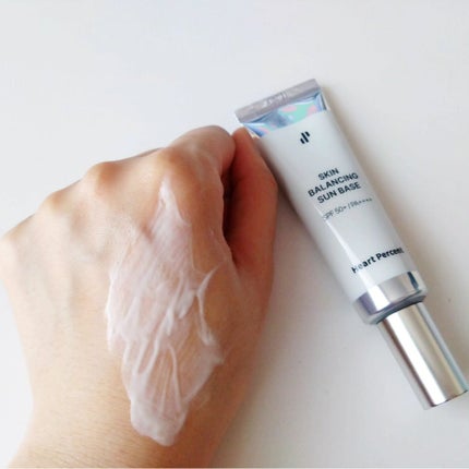 スキンバランシング サンベース/Heart Percent/日焼け止めクリームを使ったクチコミ(4枚目)