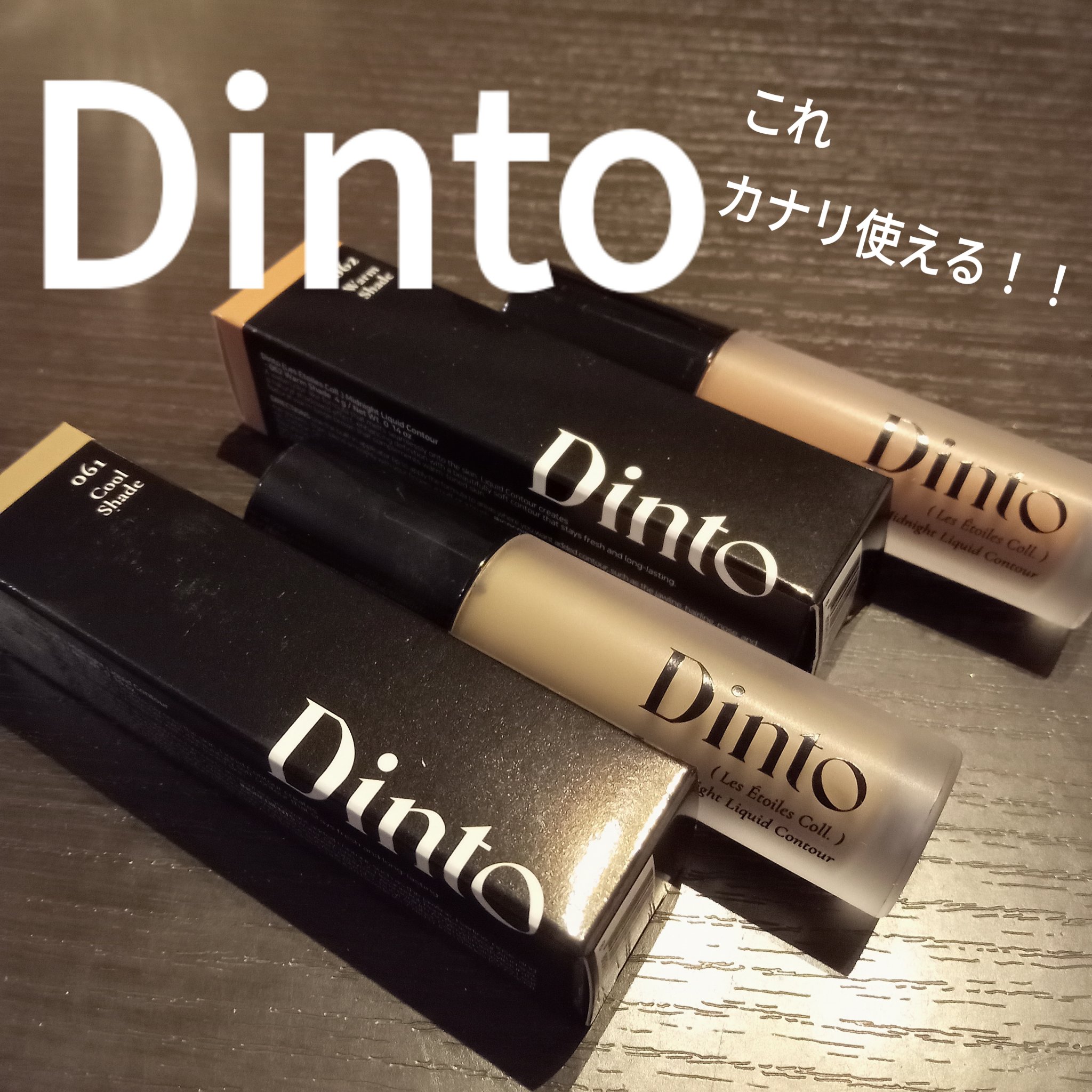 レ・ゼトワール ミッドナイト リキッド コントゥア/Dinto/シェーディングを使ったクチコミ（1枚目）