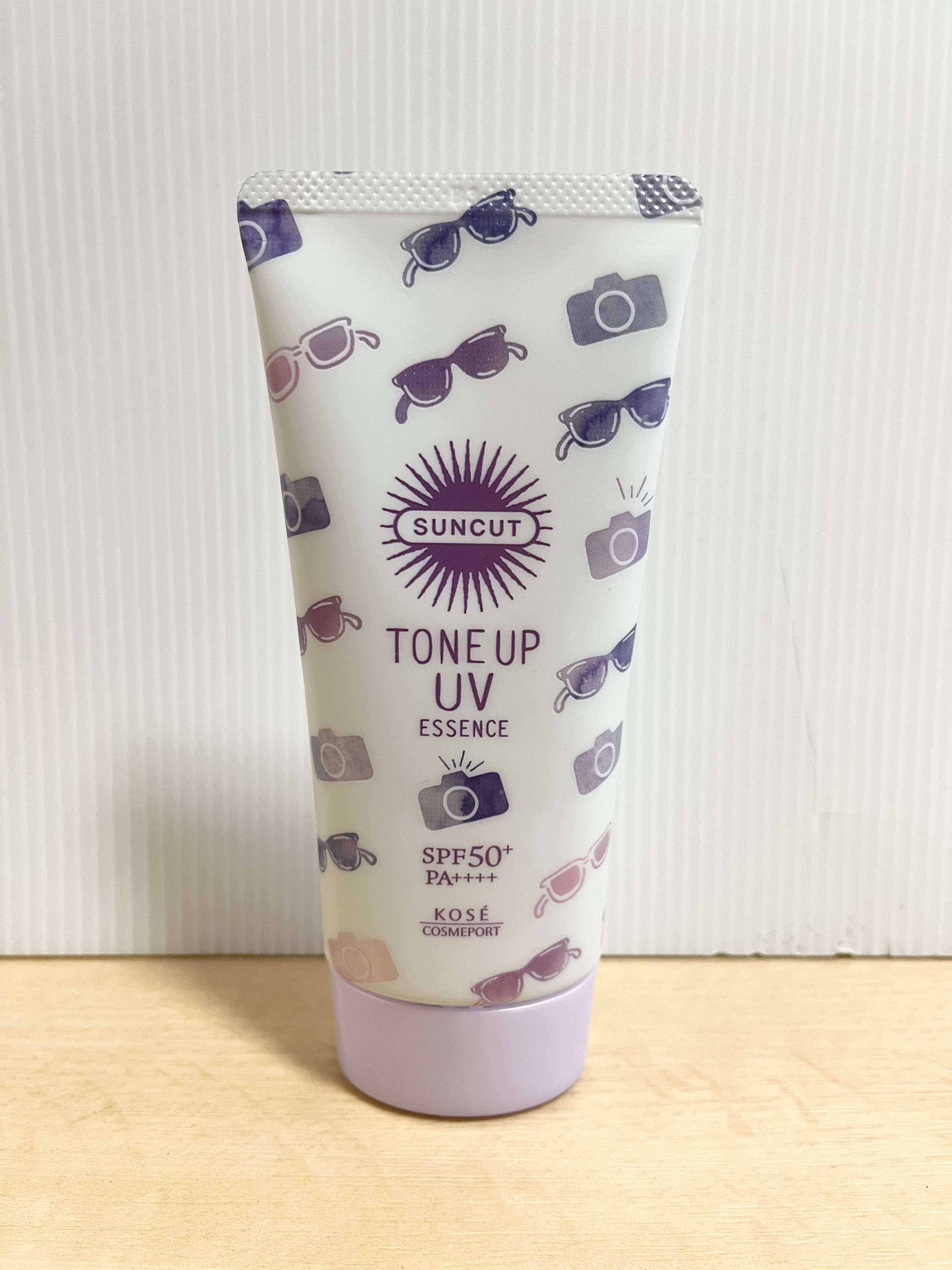 トーンアップUV エッセンス ラベンダー/サンカット®/日焼け止めローションを使ったクチコミ（2枚目）