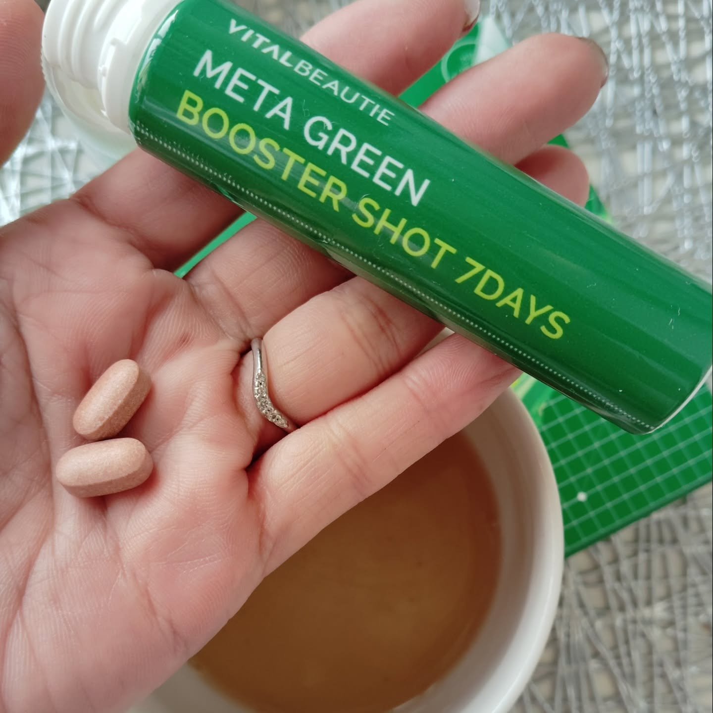 メタグリーンブースターショット/VITALBEAUTIE/健康サプリメントを使ったクチコミ（1枚目）