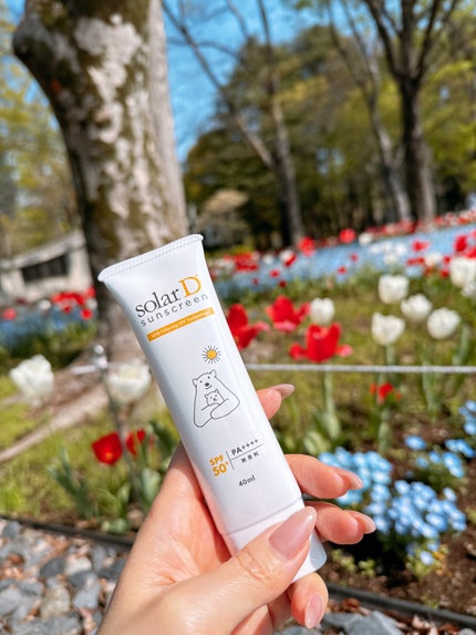 ソーラーDサンスクリーン/ソーラーD/日焼け止めクリームを使ったクチコミ(1枚目)