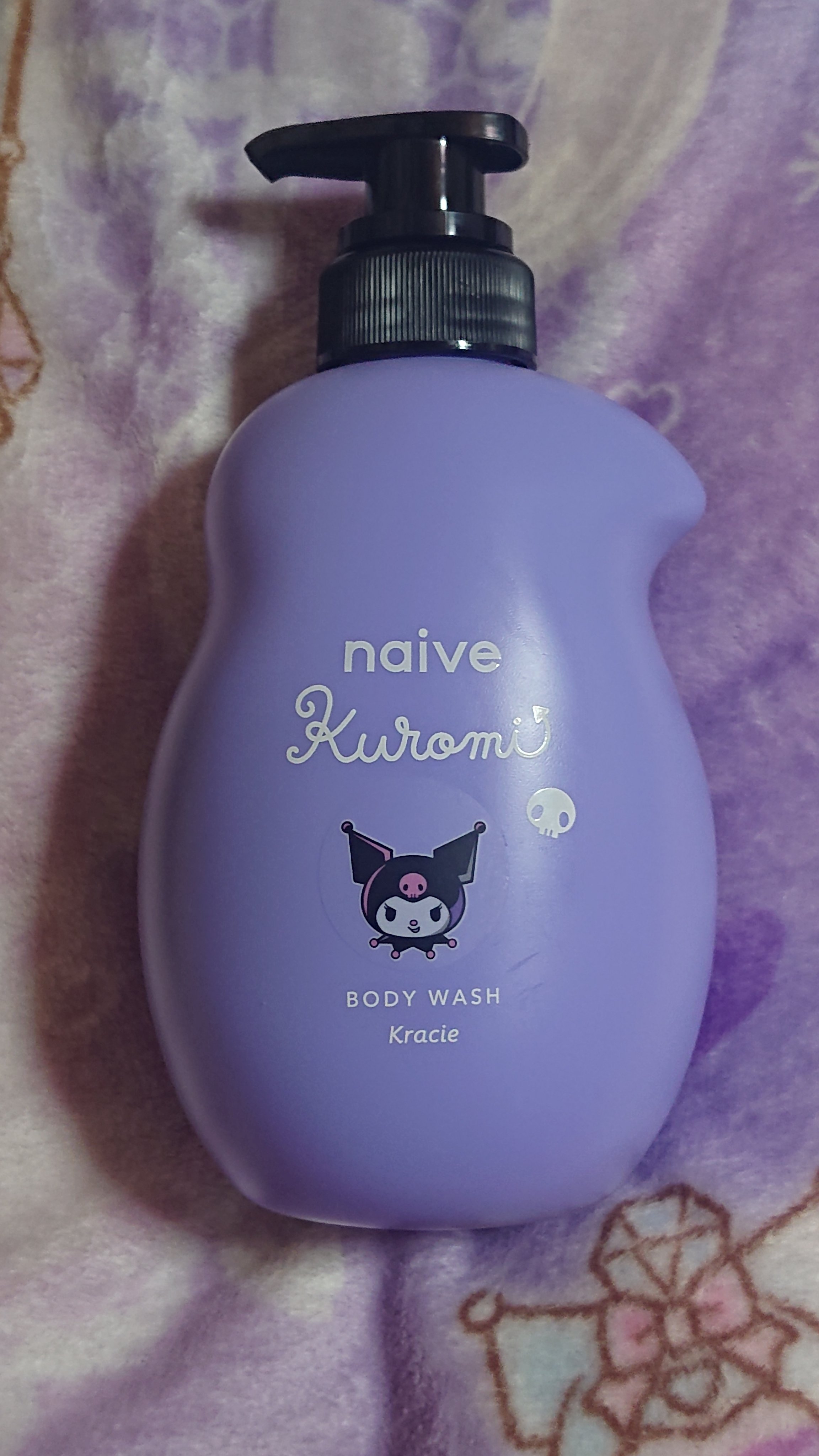 ボディソープ(桃の葉エキス配合) クロミデザイン ポンプ（530mL）/ナイーブ/ボディソープを使ったクチコミ（1枚目）