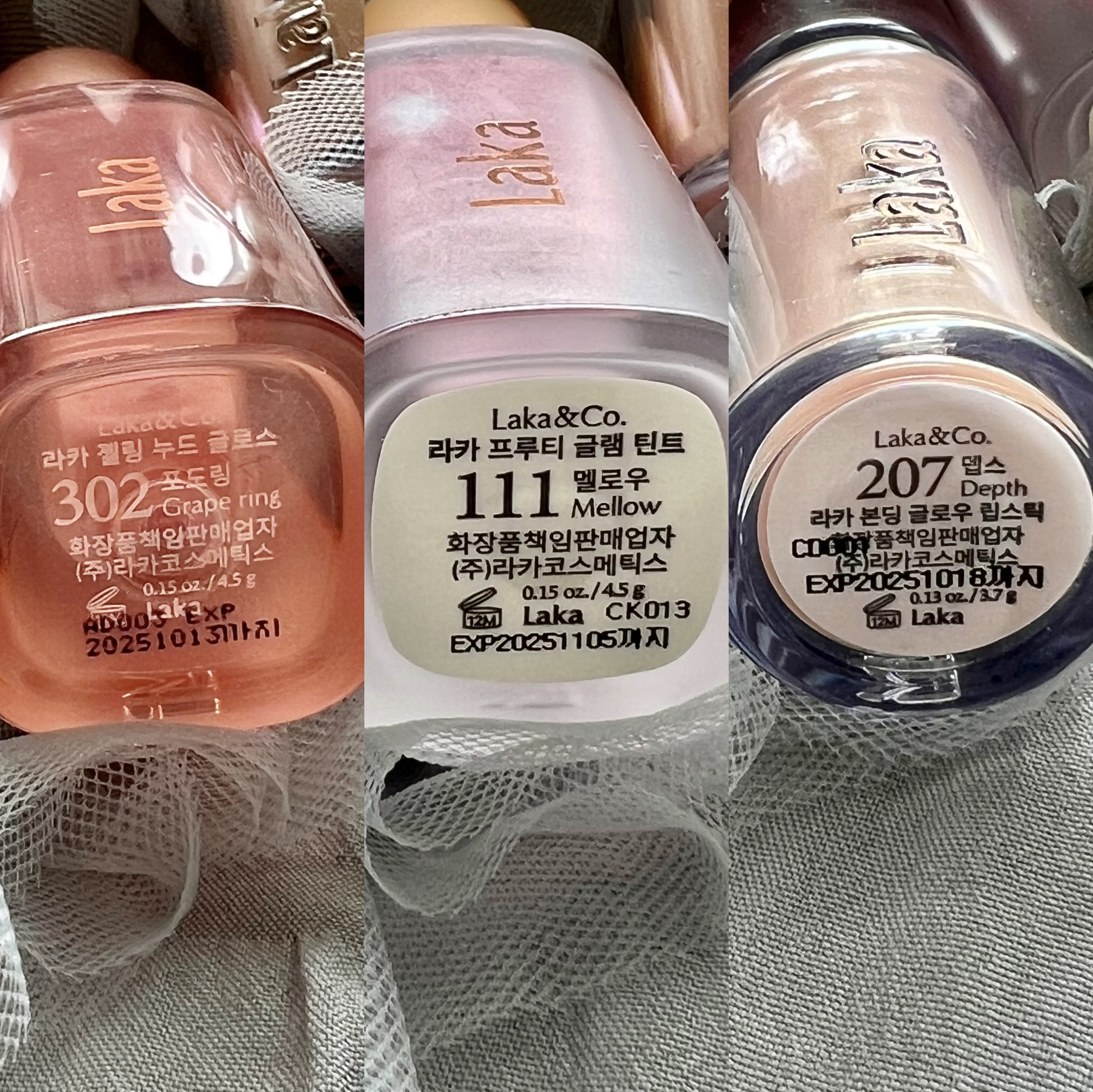 ボンディンググロウリップスティック/Laka/口紅を使ったクチコミ（3枚目）