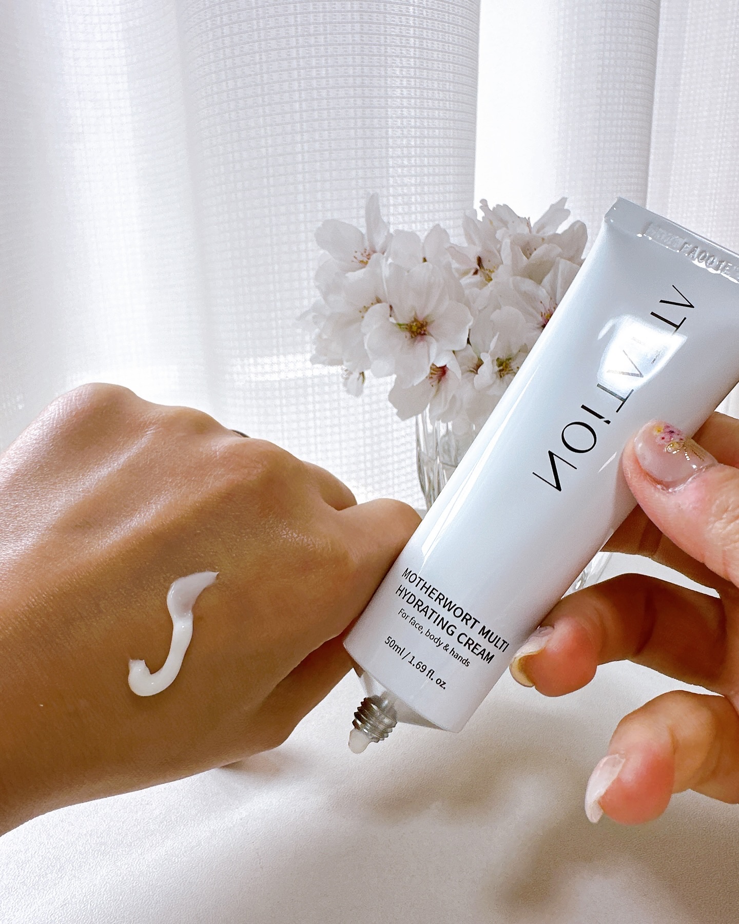 益母草パンテノールクリーム/ATTATION/ハンドクリームを使ったクチコミ（3枚目）