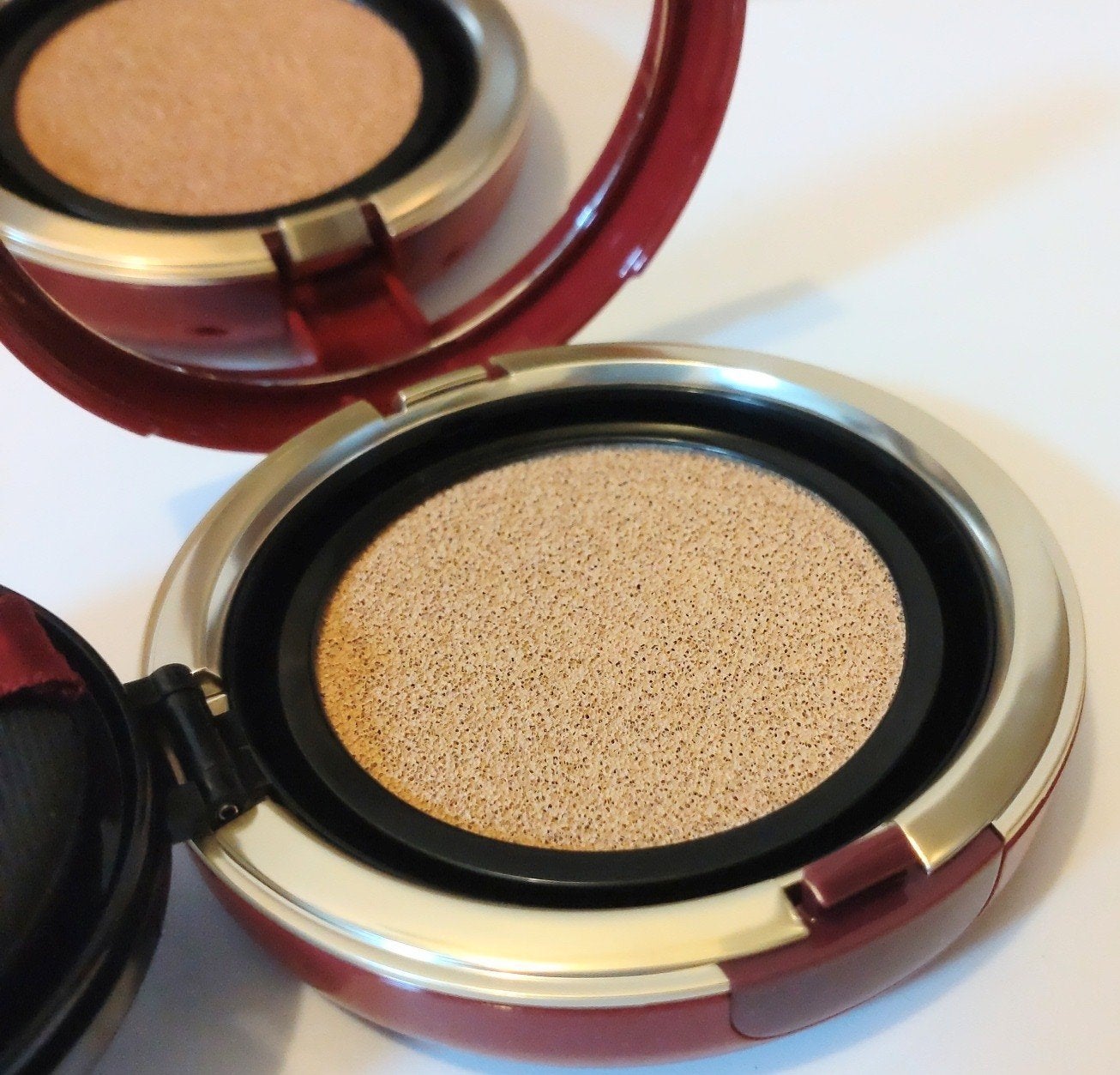 インテグレート プロフィニッシュクッション/インテグレート/クッションファンデーションを使ったクチコミ(4枚目)