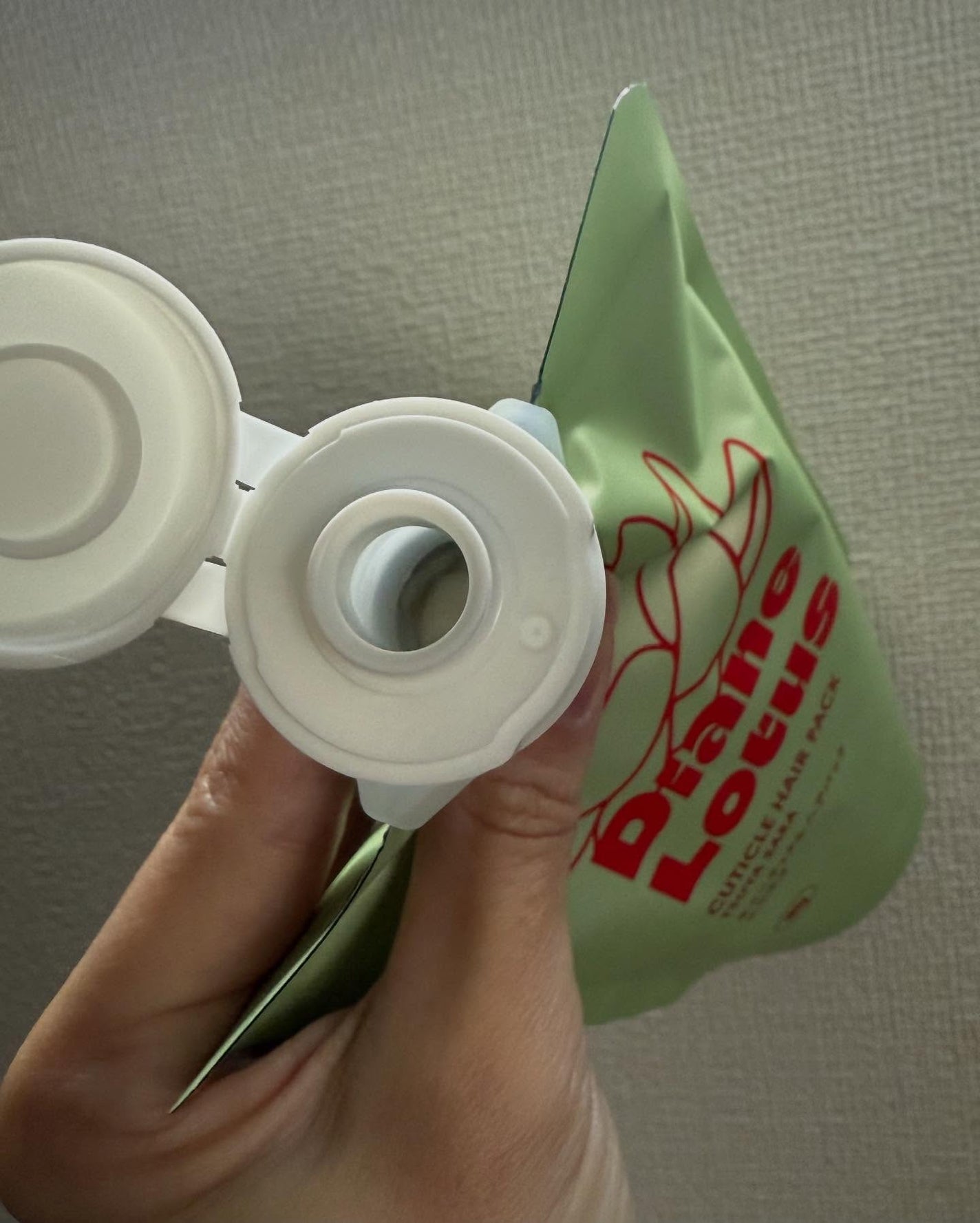 ロータス キューティクルヘアパック ツヤサラ ティー&シトラスの香り/ダイアン/ヘアマスク・ヘアパックを使ったクチコミ(3枚目)