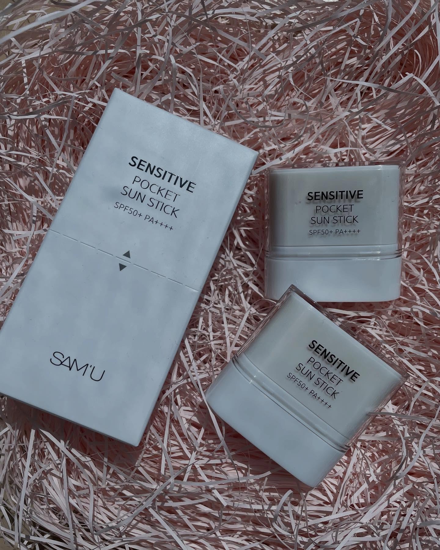 センシティブポケットサンスティック/SAM'U/日焼け止めスティックを使ったクチコミ（1枚目）