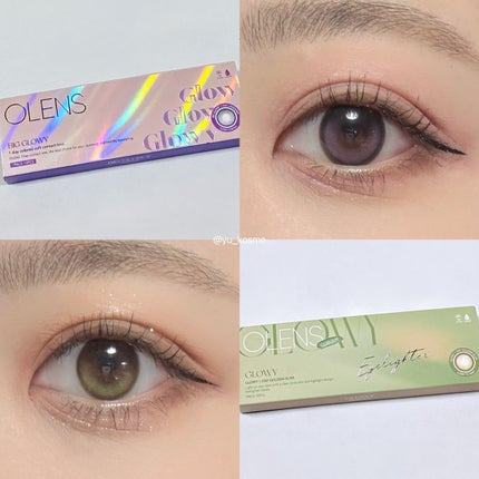 Glowy 1day/OLENS/ワンデー(1DAY)カラコンを使ったクチコミ(5枚目)