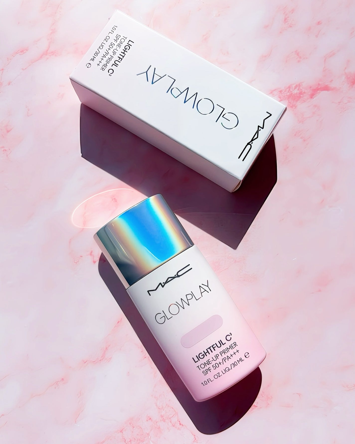 グロー プレイ ライトフル C3 トーン アップ プライマー SPF 50+/M・A・C/化粧下地を使ったクチコミ(1枚目)