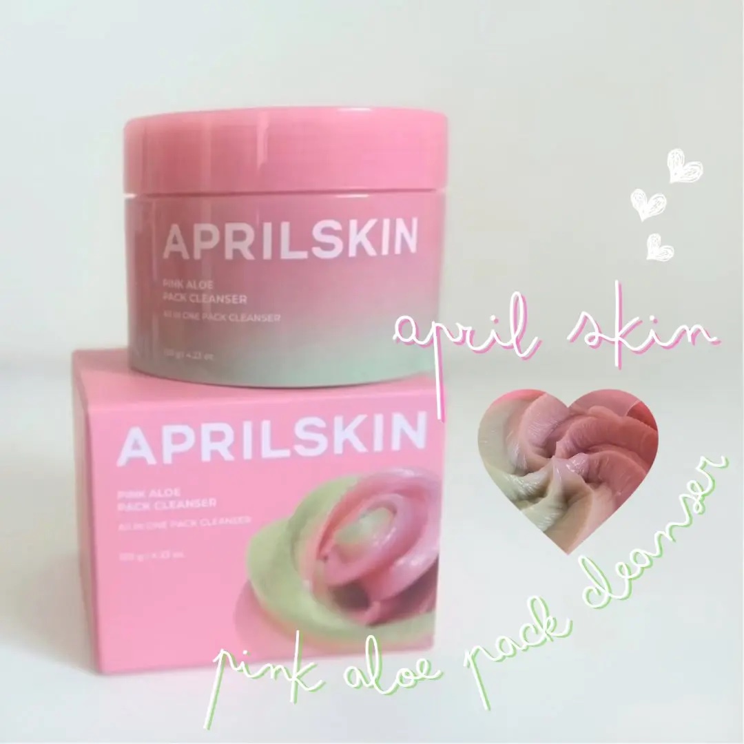 ピンクアロエメレンゲクレンザー/APRILSKIN/その他洗顔料を使ったクチコミ（1枚目）
