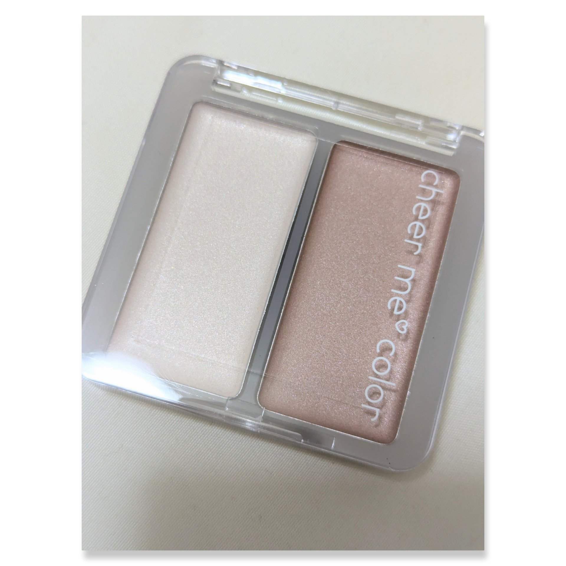 ハイライト＆シェーディング/CHEER me COLOR/クリームハイライトを使ったクチコミ（2枚目）