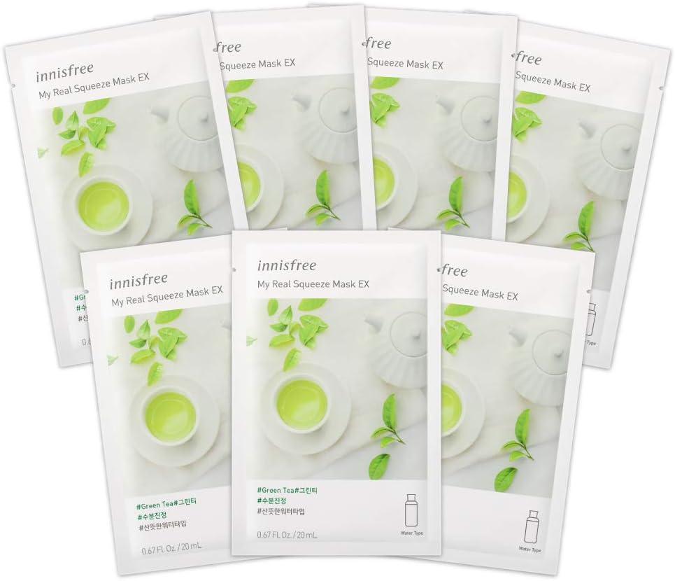 マイリアル スクイーズ マスクシート EX GT(グリーンティー)  / innisfree