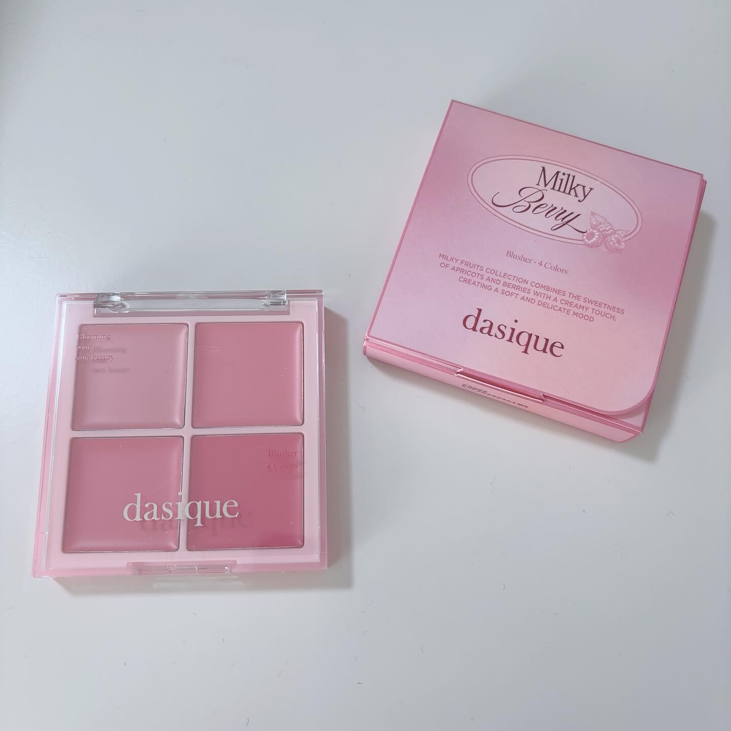 ブレンディングムードチーク/dasique/パウダーチークを使ったクチコミ（2枚目）