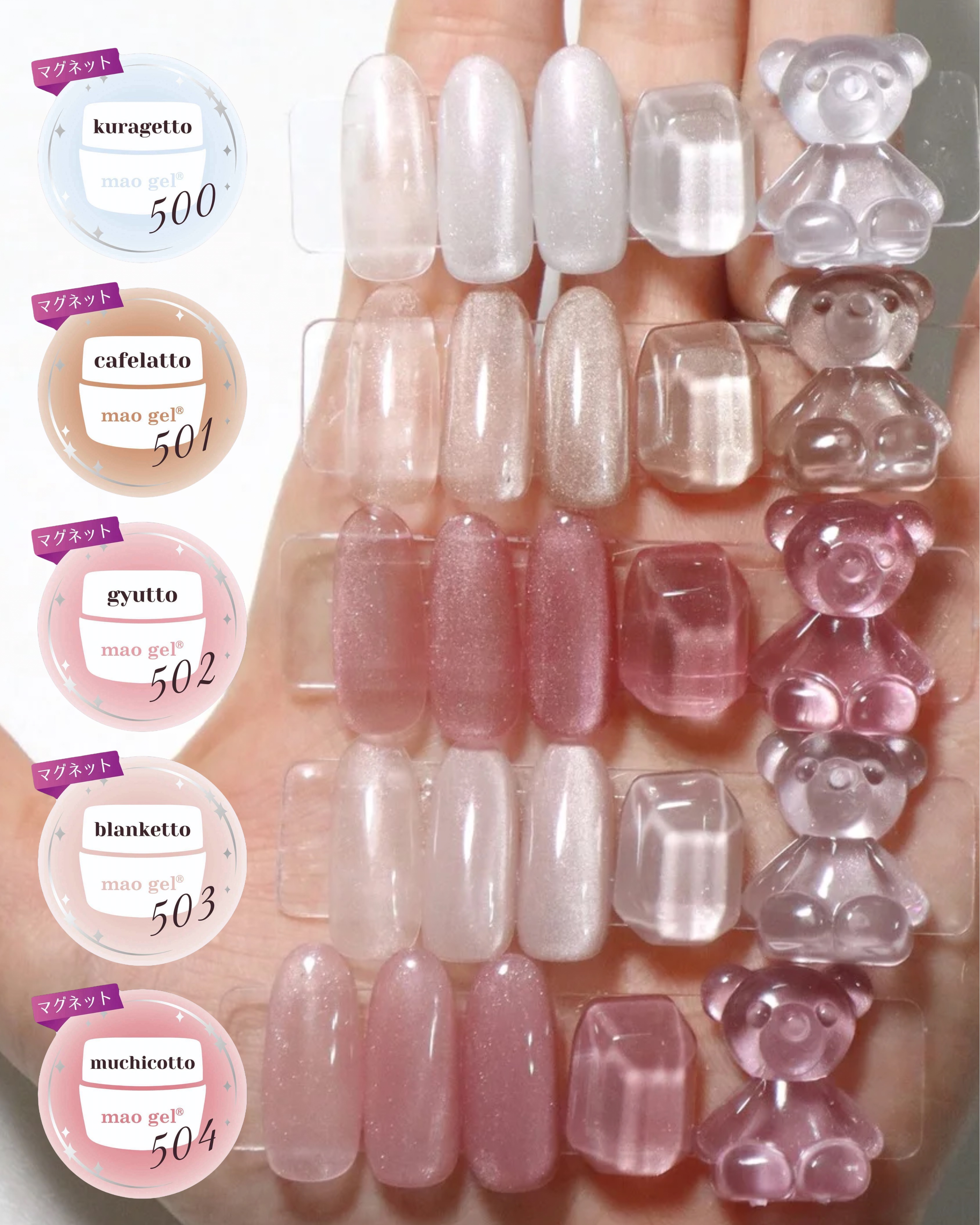 【美品】マオネイル　スターターキットとマオジェル オテガルンスターターフルセット