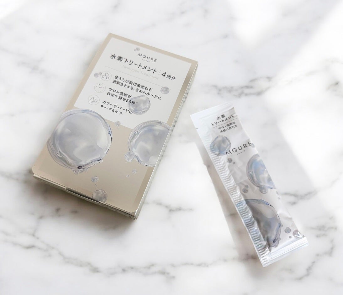 MQURE 水素※1トリートメント/MQURE/洗い流すヘアトリートメントを使ったクチコミ(1枚目)