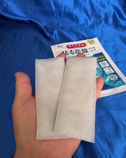 貼る炭酸ジェルパック HEAD&NECK/めぐりズム/ネック・デコルテケアを使ったクチコミ(2枚目)