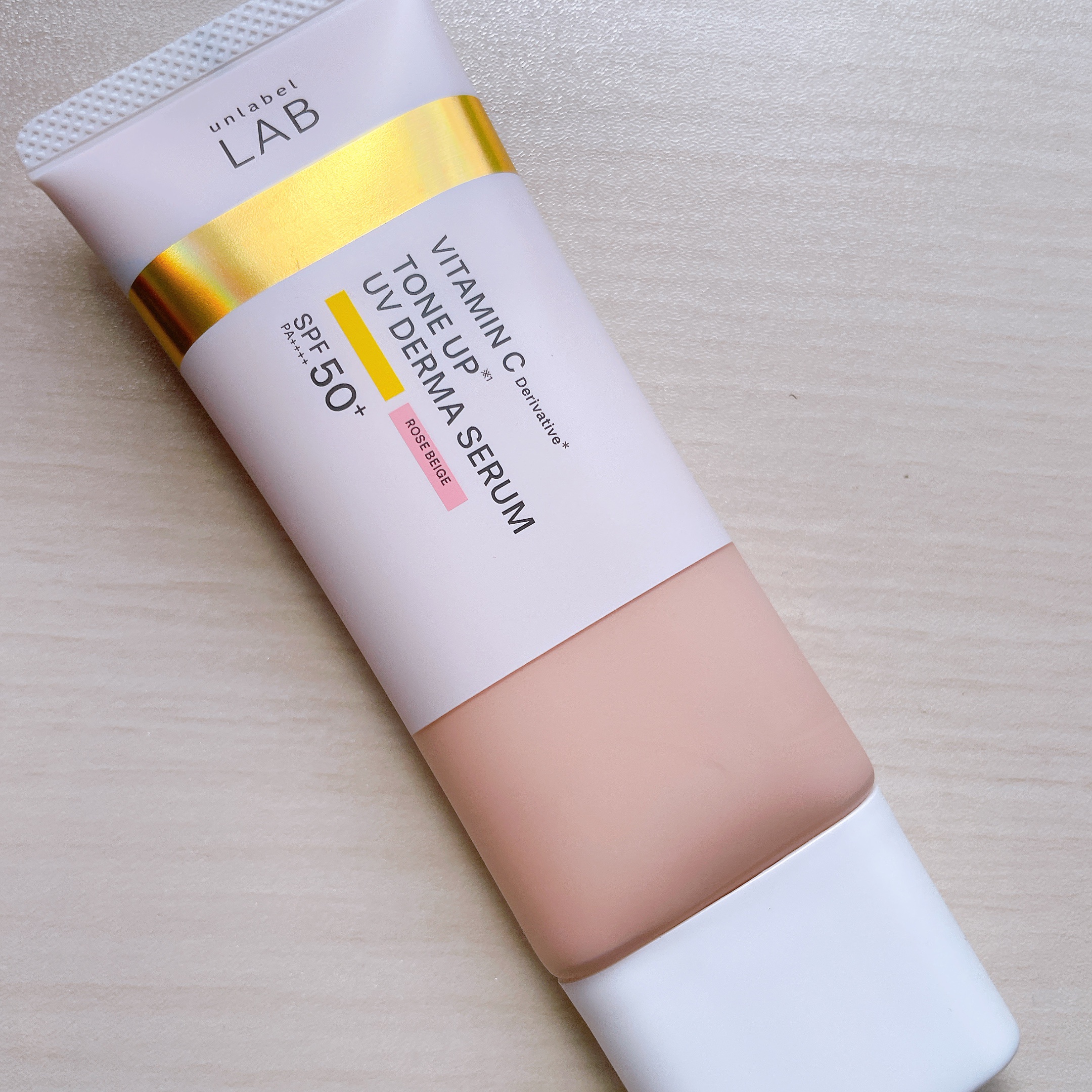 アンレーベル ラボ V トーンアップ UVセラム/unlabel/日焼け止めクリームを使ったクチコミ（1枚目）