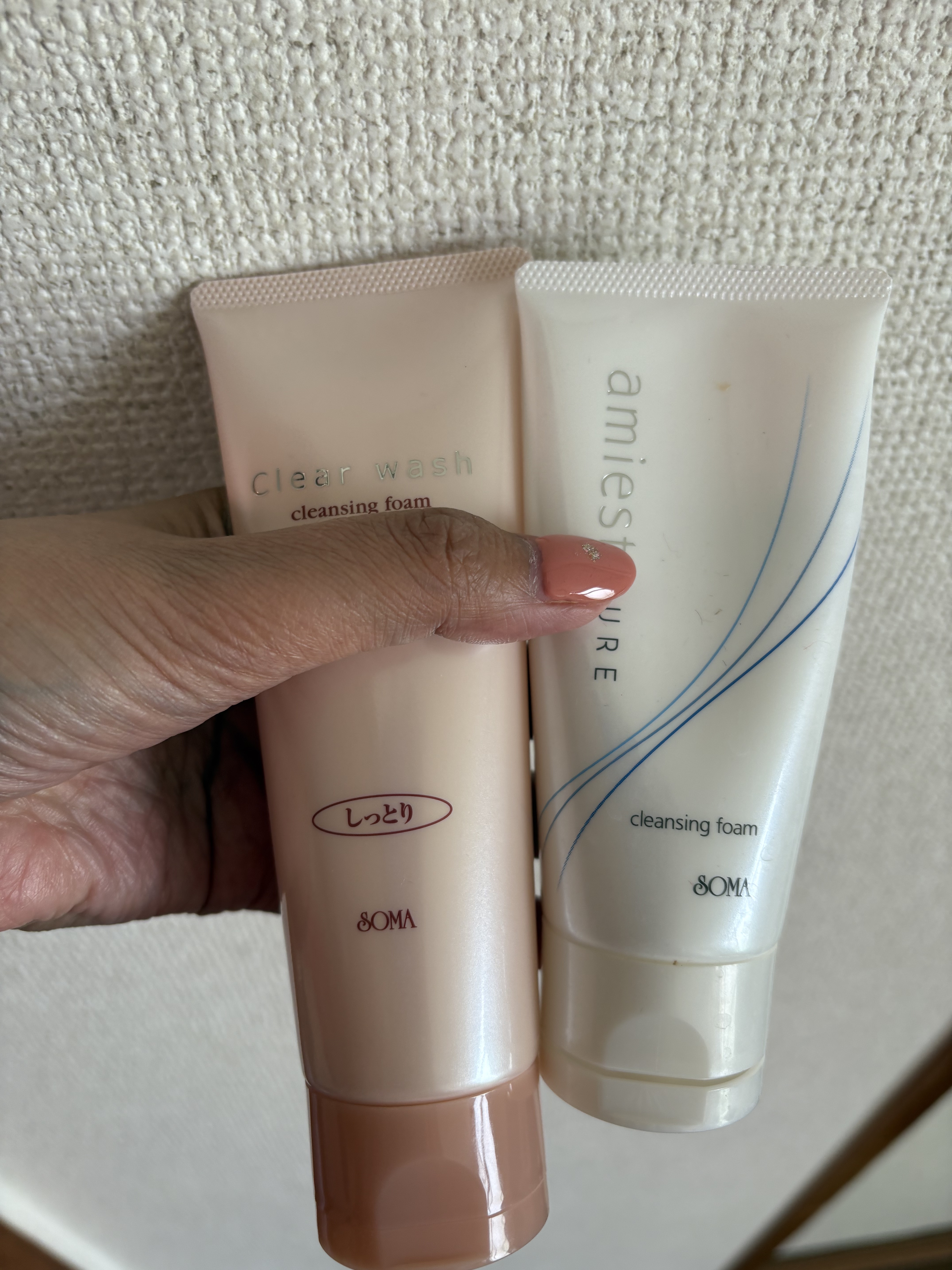 ソーマ クリアウォッシュ(しっとり)/ソーマ化粧品/洗顔フォームを使ったクチコミ（2枚目）