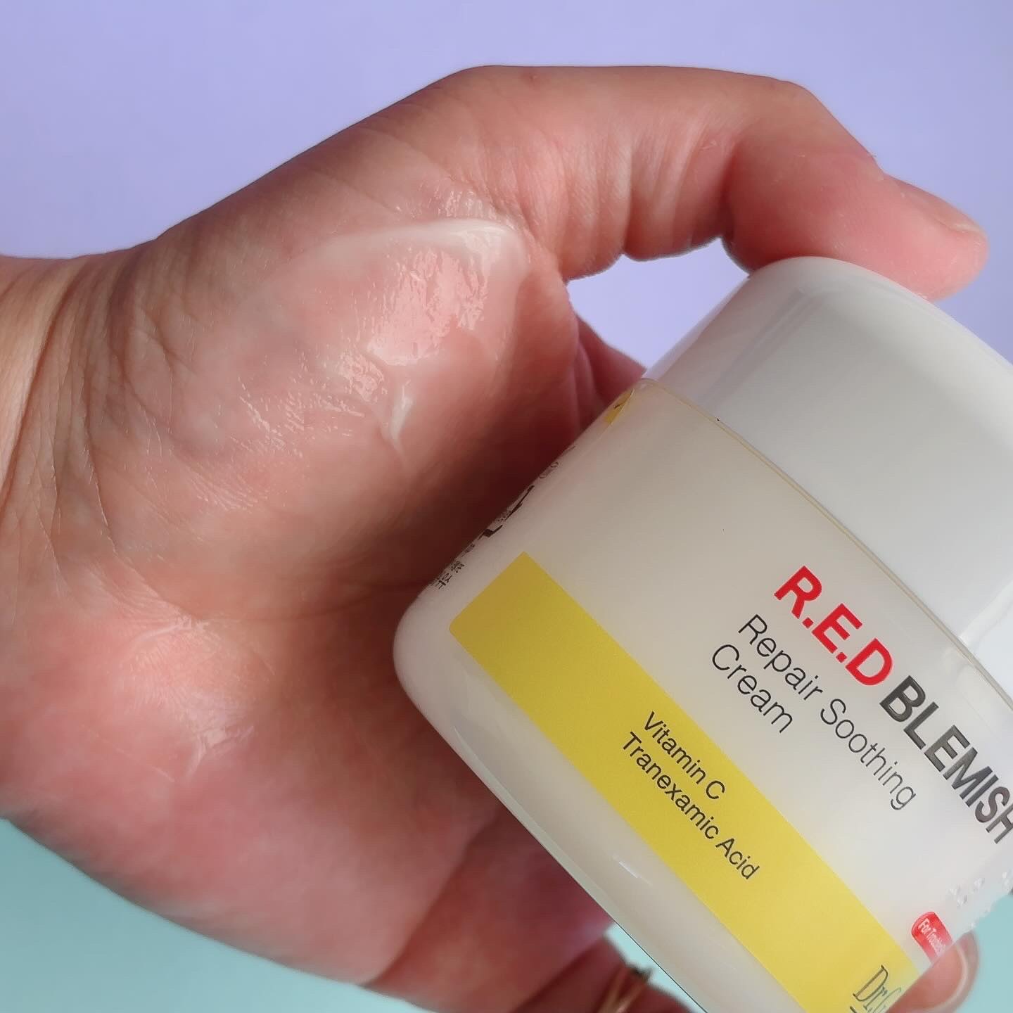 レッドブレミッシュ リペアスージングクリーム/Dr.G/フェイスクリームを使ったクチコミ（3枚目）