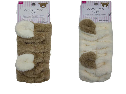 かわいいヘアターバン（くま） / DAISO