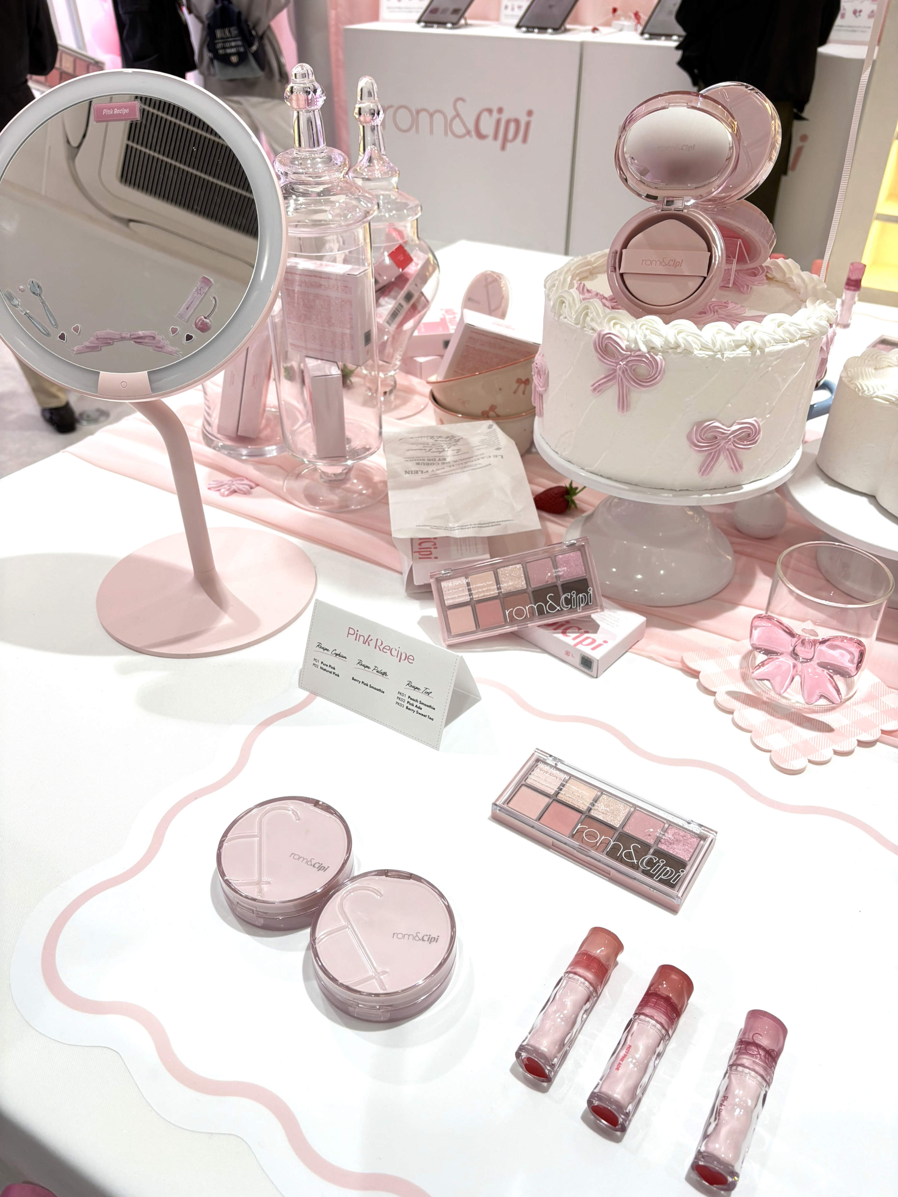 ロムシピ レシピグロス PK01 ピーチスムージー/rom&Cipi/リップグロスを使ったクチコミ（2枚目）