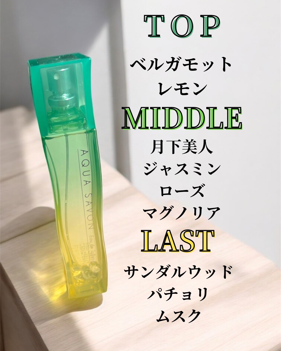 アクア　シャボン　シトラスフォレストの香り　オードトワレ/アクアシャボン/香水(その他)を使ったクチコミ（2枚目）