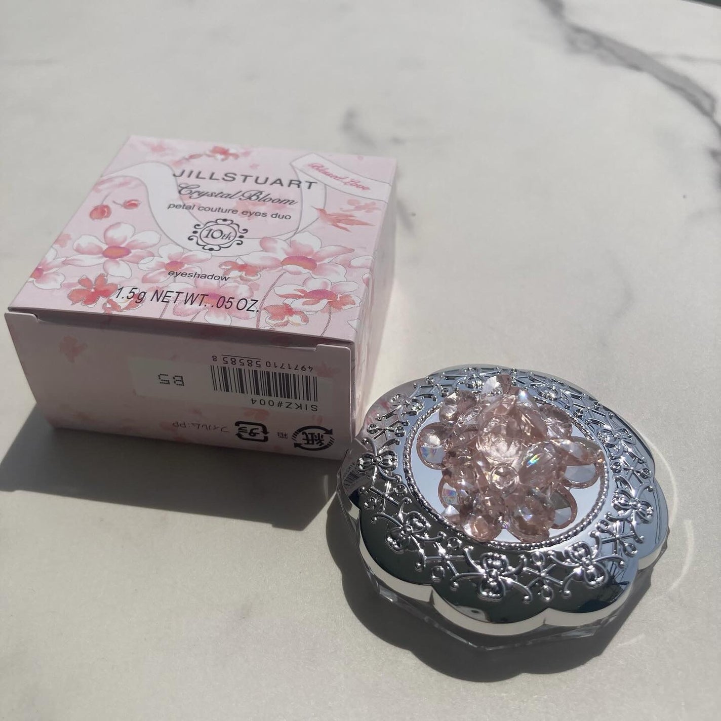 ジルスチュアート クリスタルブルーム ペタルクチュールアイズ デュオ/JILL STUART/アイシャドウパレットを使ったクチコミ(10枚目)