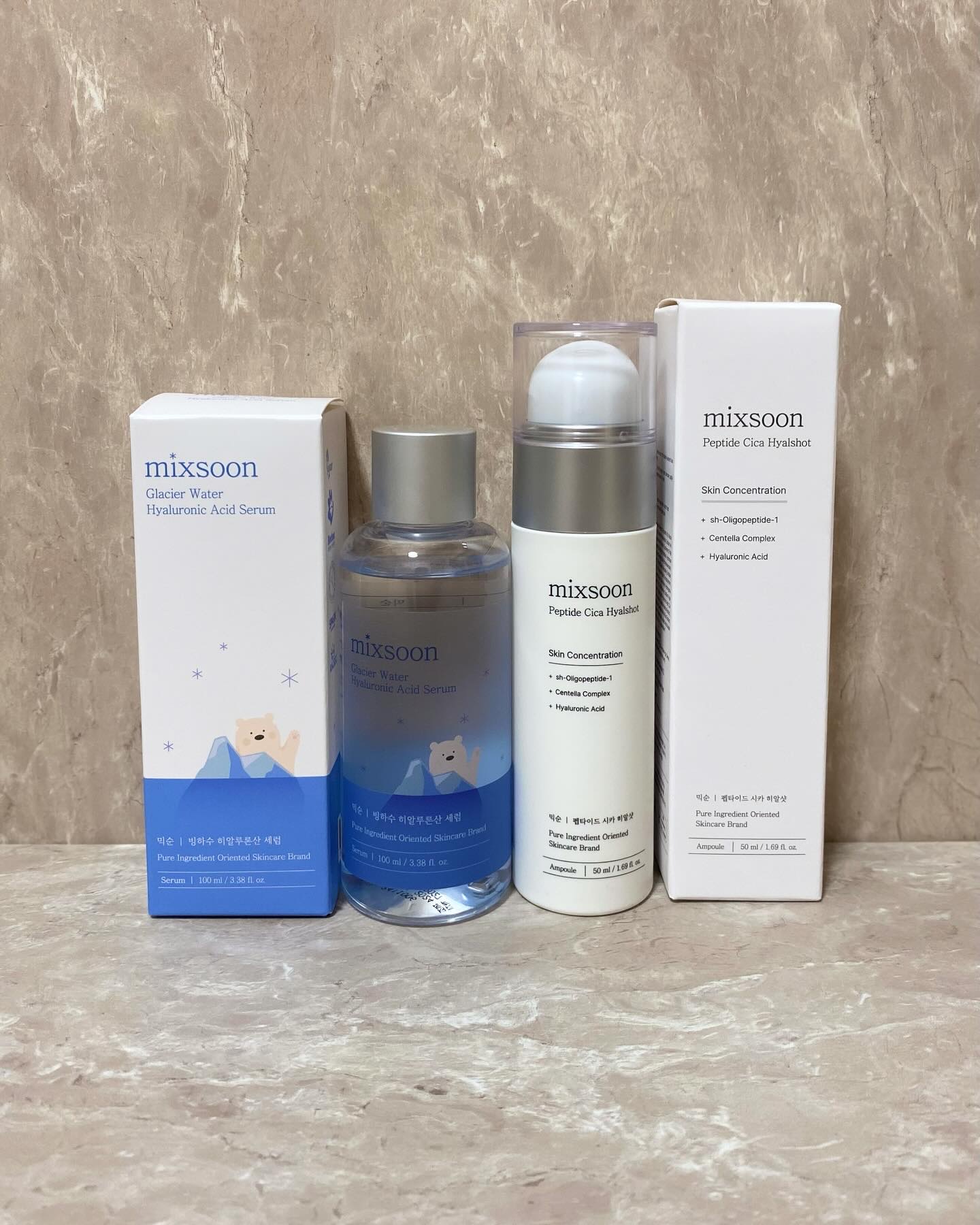 ペプチドシカヒアルショット/mixsoon/ブースター・導入液を使ったクチコミ（1枚目）