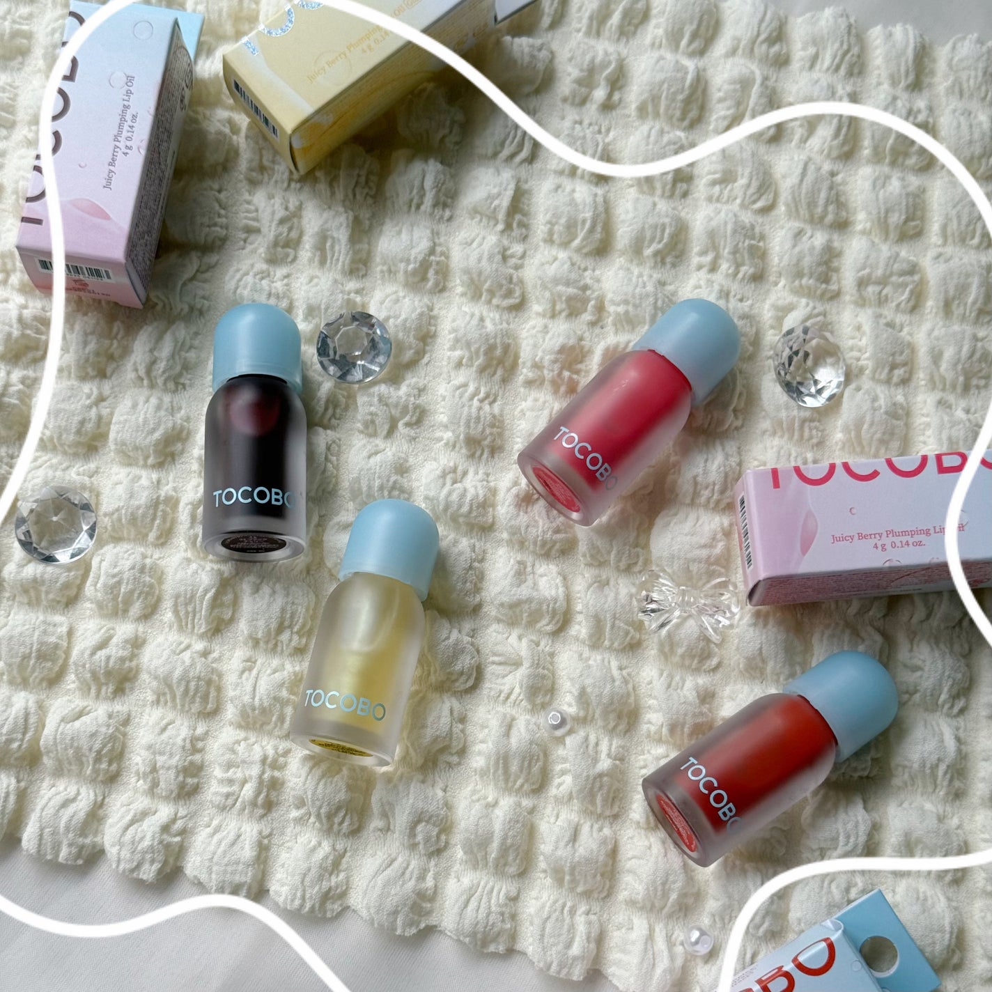 ジューシーベリープランピングリップオイル/TOCOBO/リップグロスを使ったクチコミ(7枚目)