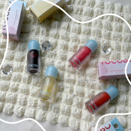 ジューシーベリープランピングリップオイル/TOCOBO/リップグロスを使ったクチコミ(7枚目)