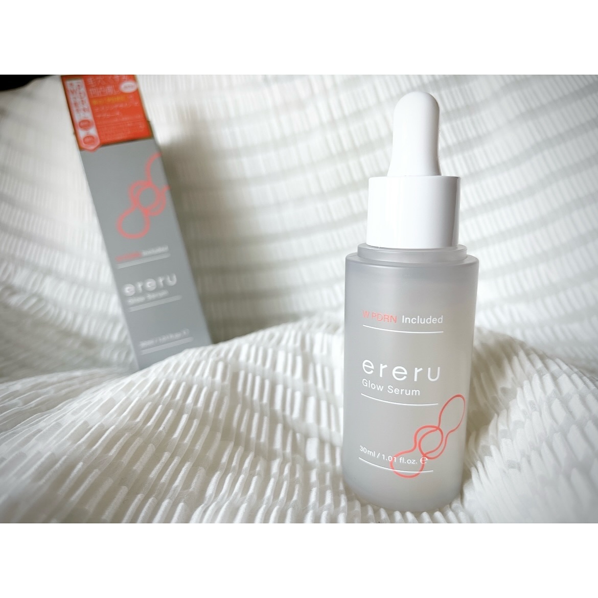グロウセラム/ereru/美容液を使ったクチコミ（1枚目）