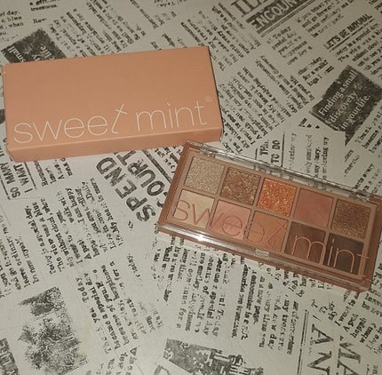 sweet mint/sweet mint/アイシャドウパレットを使ったクチコミ(3枚目)