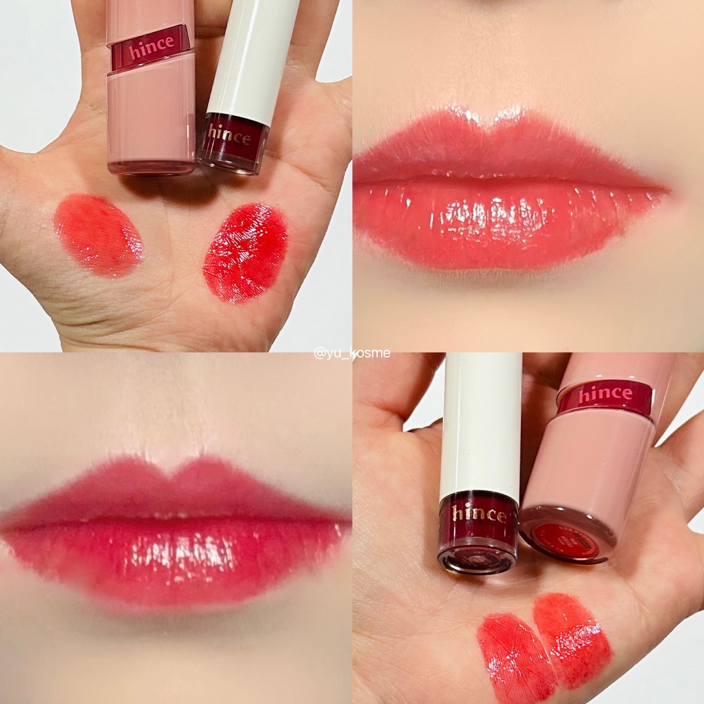 ムードインハンサーウォーターリキッドグロウ/hince/口紅を使ったクチコミ(5枚目)