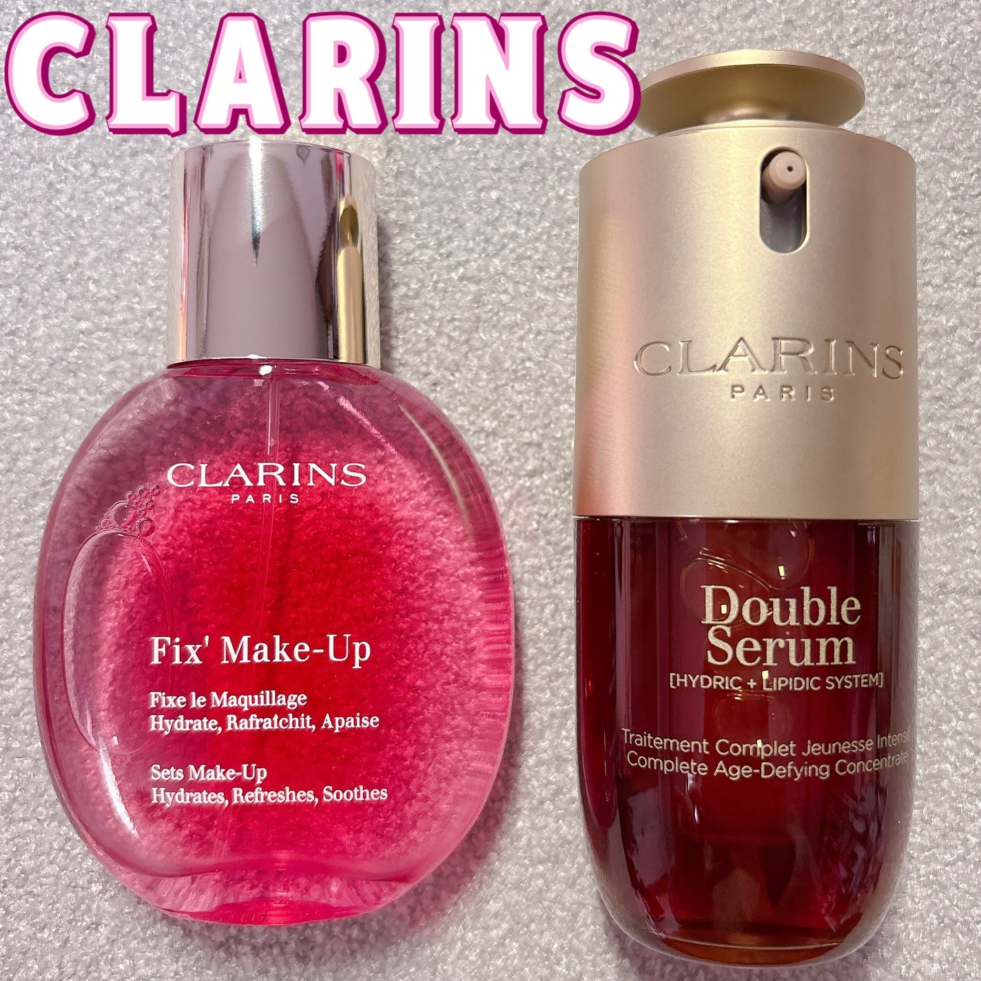フィックス メイクアップ N/CLARINS/ミスト状化粧水を使ったクチコミ(1枚目)