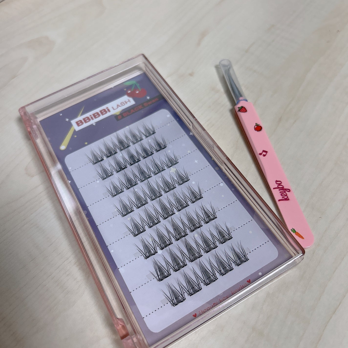 keybo BBiBBi LASH/keybo/つけまつげを使ったクチコミ(4枚目)