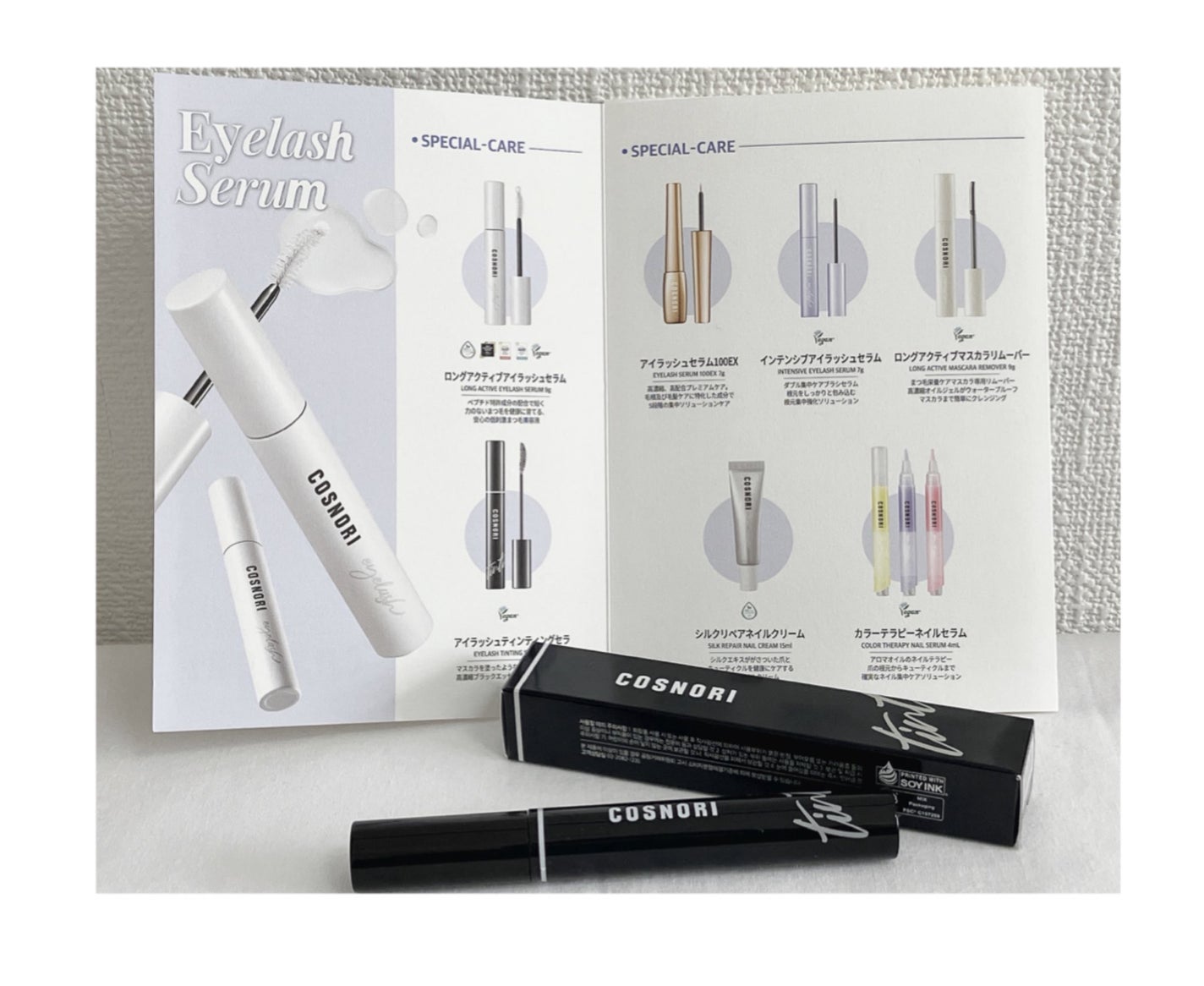 コスノリ アイラッシュティンティングセラム/COSNORI/まつげ美容液を使ったクチコミ(1枚目)