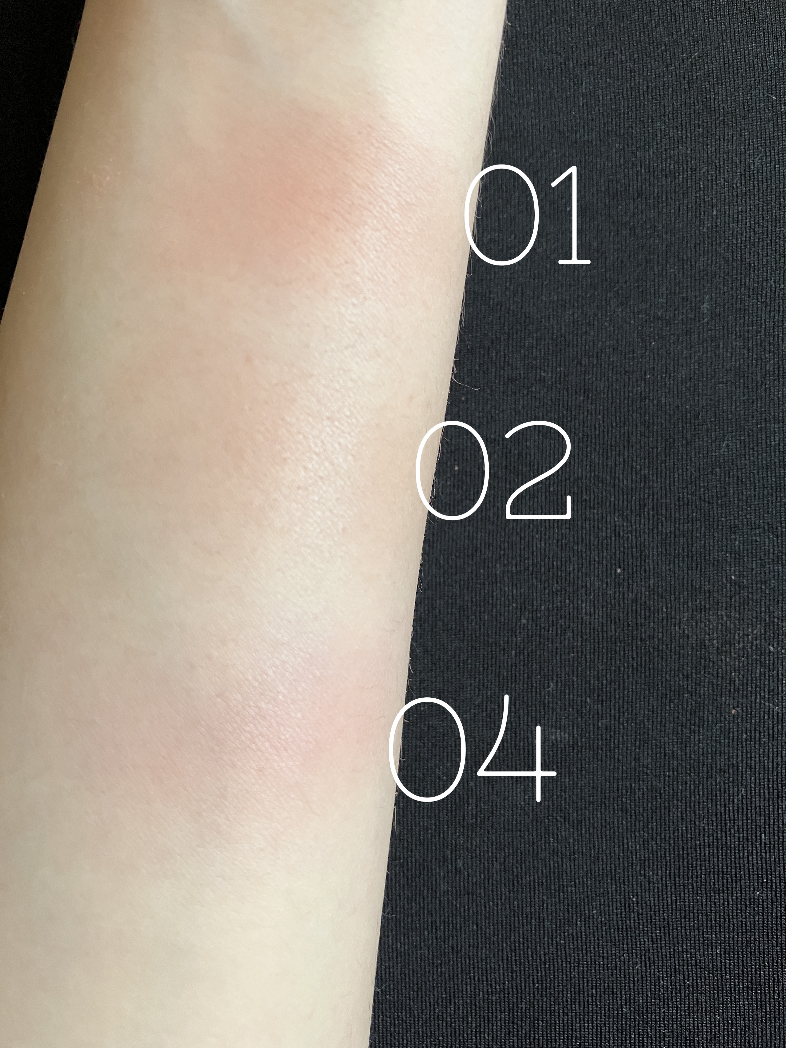 チークブラッシュ/CEZANNE/パウダーチークを使ったクチコミ（2枚目）