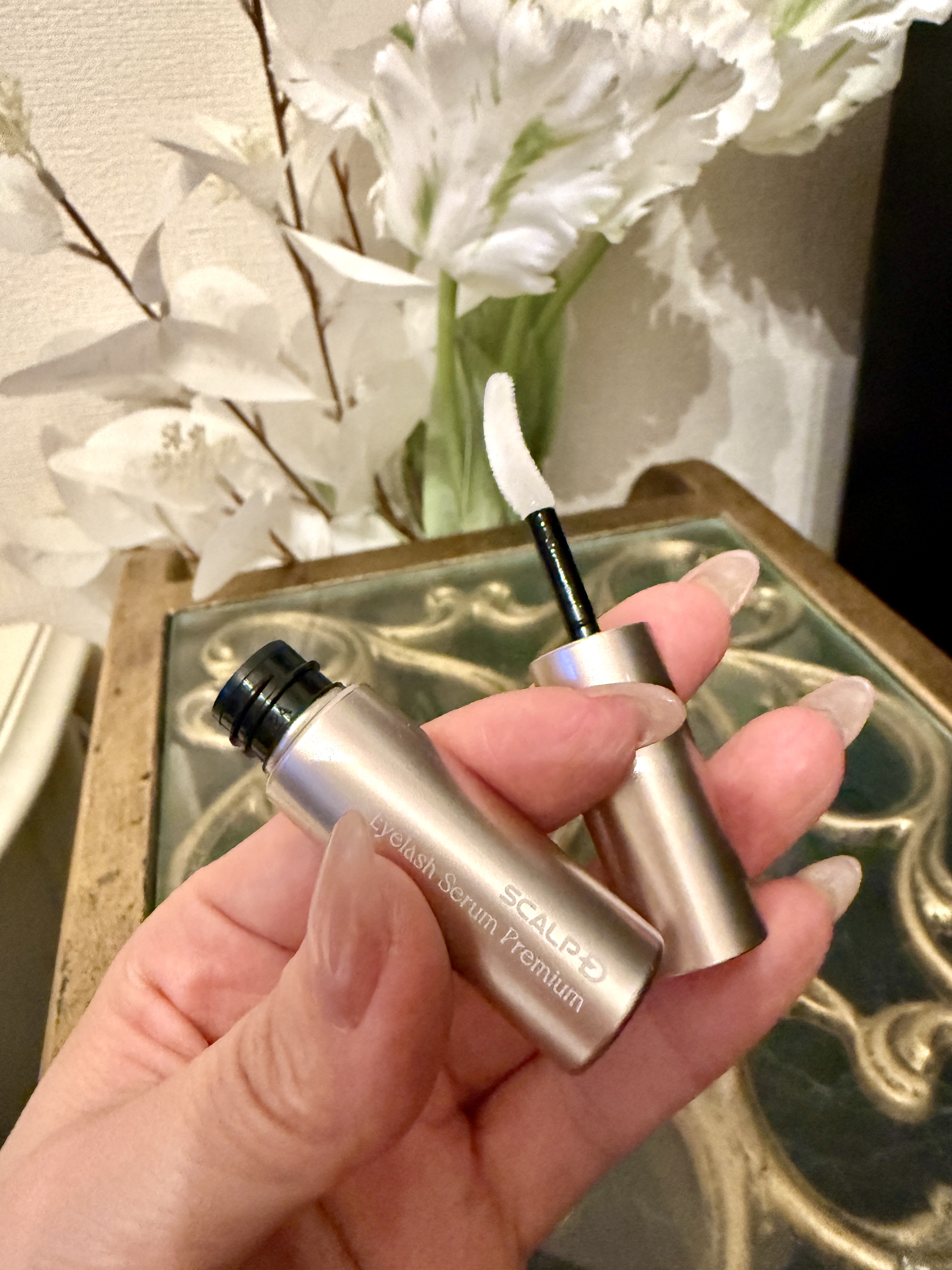 スカルプD アイラッシュセラム プレミアム/アンファー(スカルプD)/まつげ美容液を使ったクチコミ（3枚目）