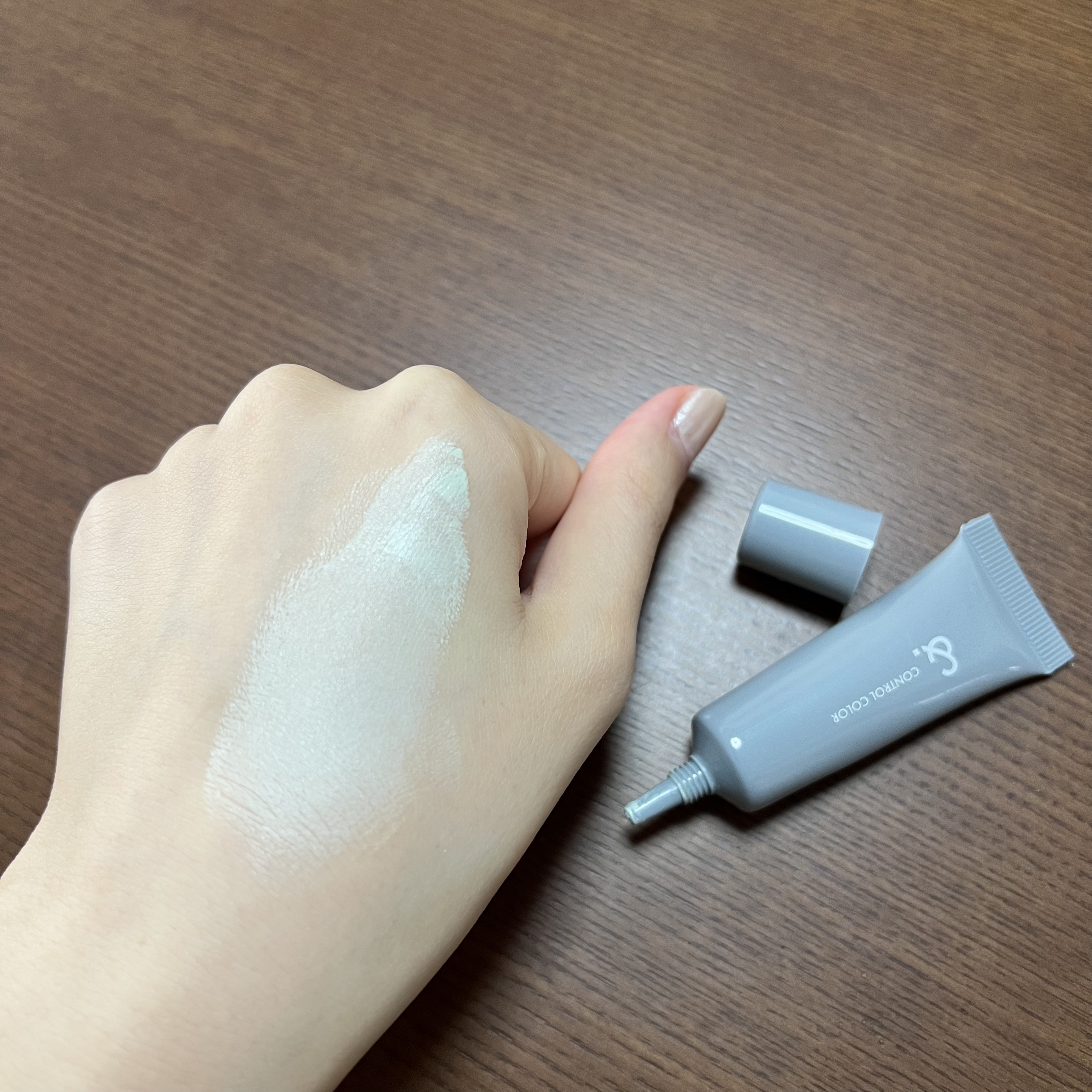 ＆．コントロールカラー/DAISO/化粧下地を使ったクチコミ（3枚目）