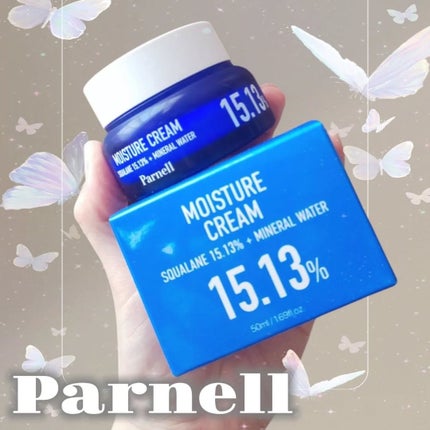 スクワラン 15.13 ミネラルウォーター 保湿ケア クリーム/parnell/フェイスクリームを使ったクチコミ(1枚目)