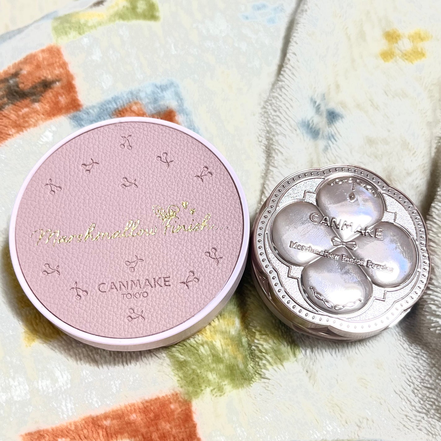 マシュマロフィニッシュパウダー mini/キャンメイク/フェイスパウダーを使ったクチコミ(4枚目)