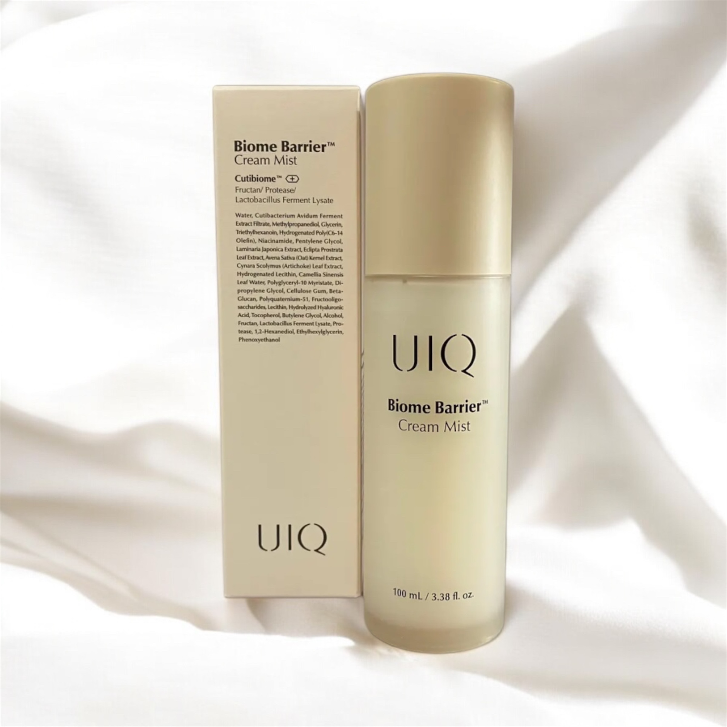 バイオームバリア クリームミスト/UIQ/ミスト状化粧水を使ったクチコミ（1枚目）