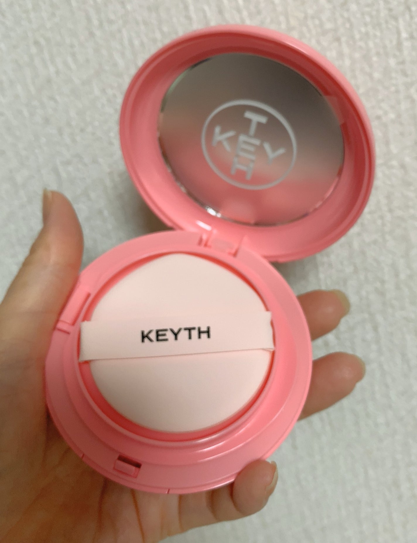 ピンクマグネットクッション/KEYTH/クッションファンデーションを使ったクチコミ(3枚目)