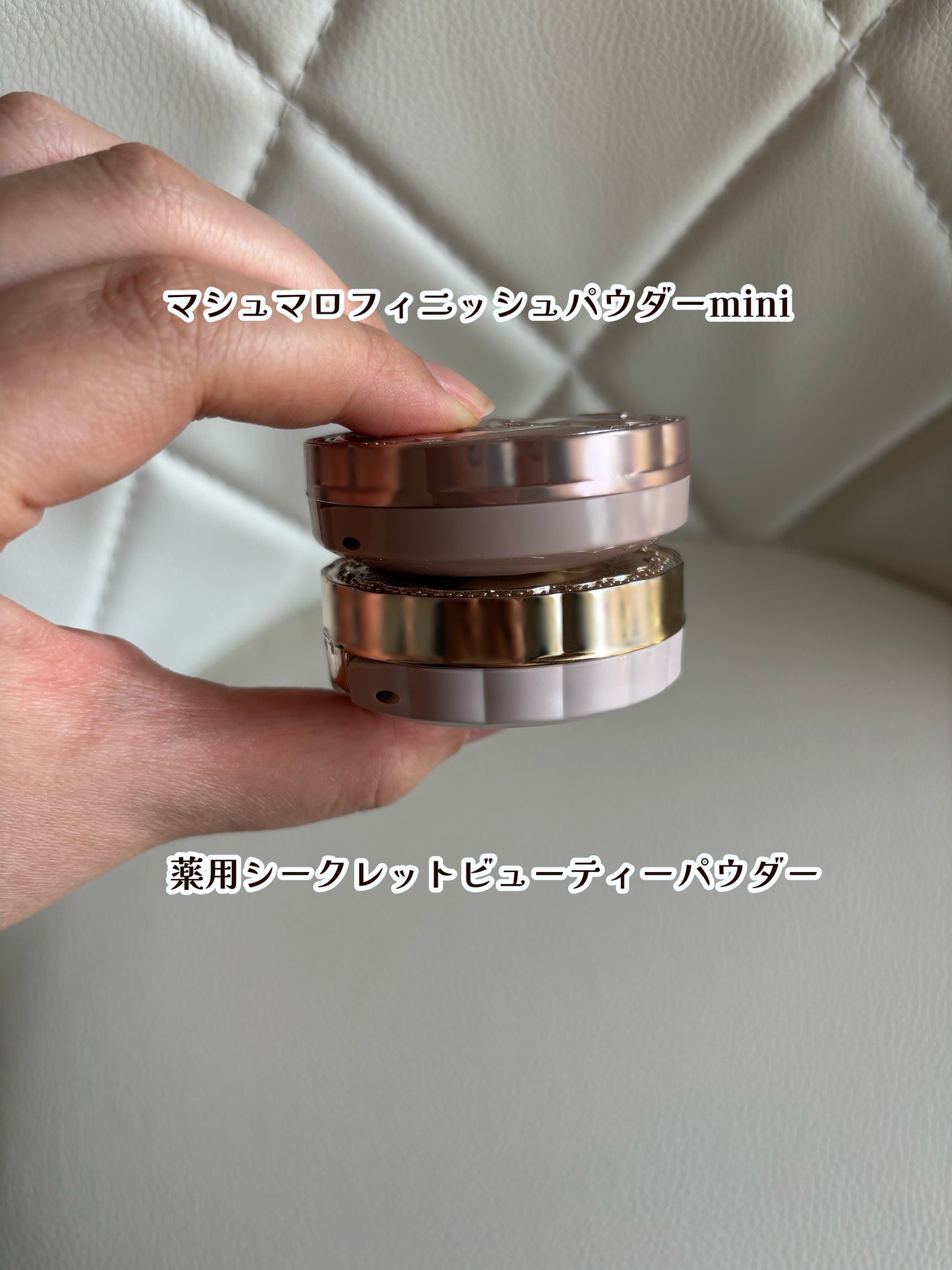マシュマロフィニッシュパウダー mini/キャンメイク/フェイスパウダーを使ったクチコミ(2枚目)