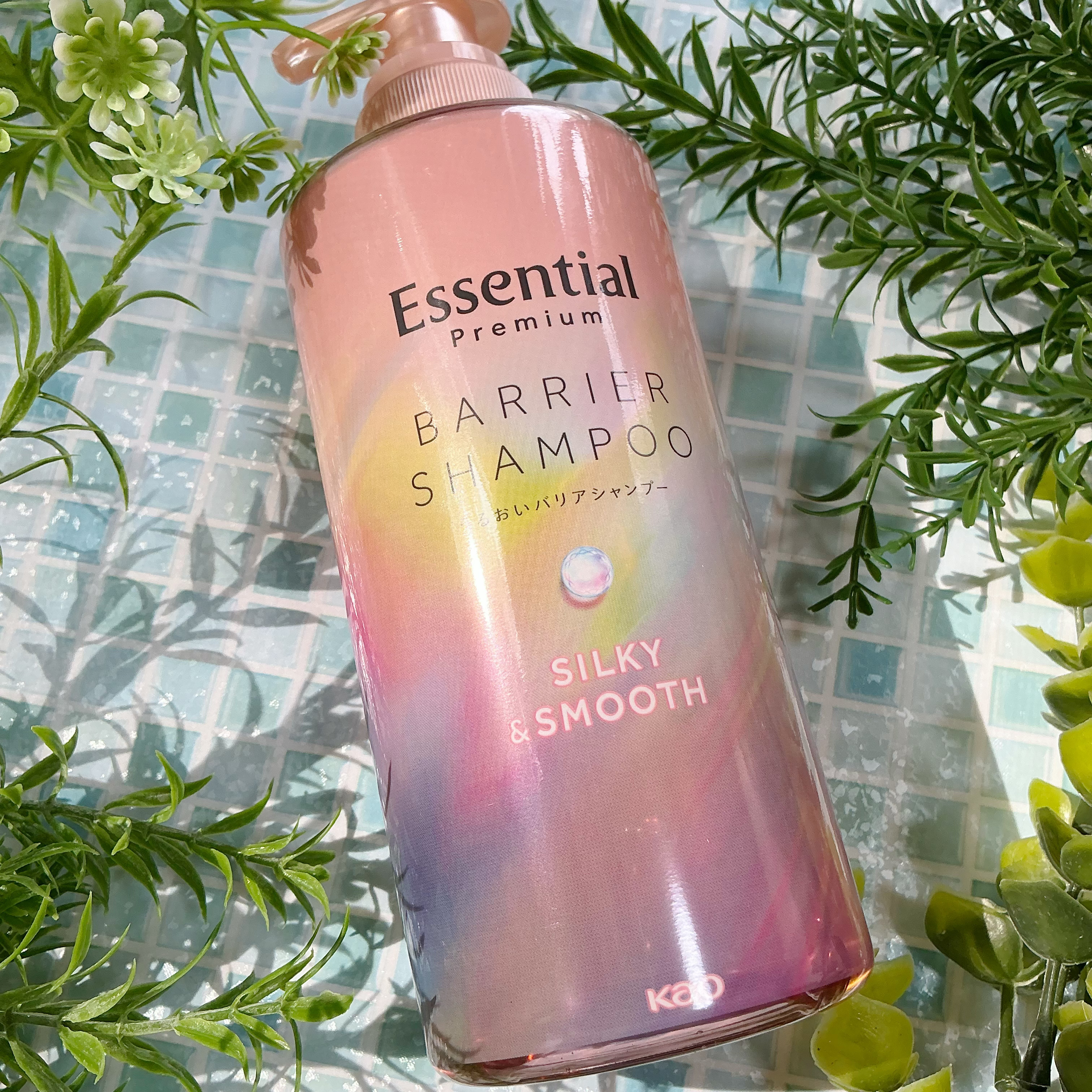 エッセンシャルプレミアム バリアシャンプー・コンディショナー シルキー＆スムース/エッセンシャル/市販シャンプーを使ったクチコミ（2枚目）