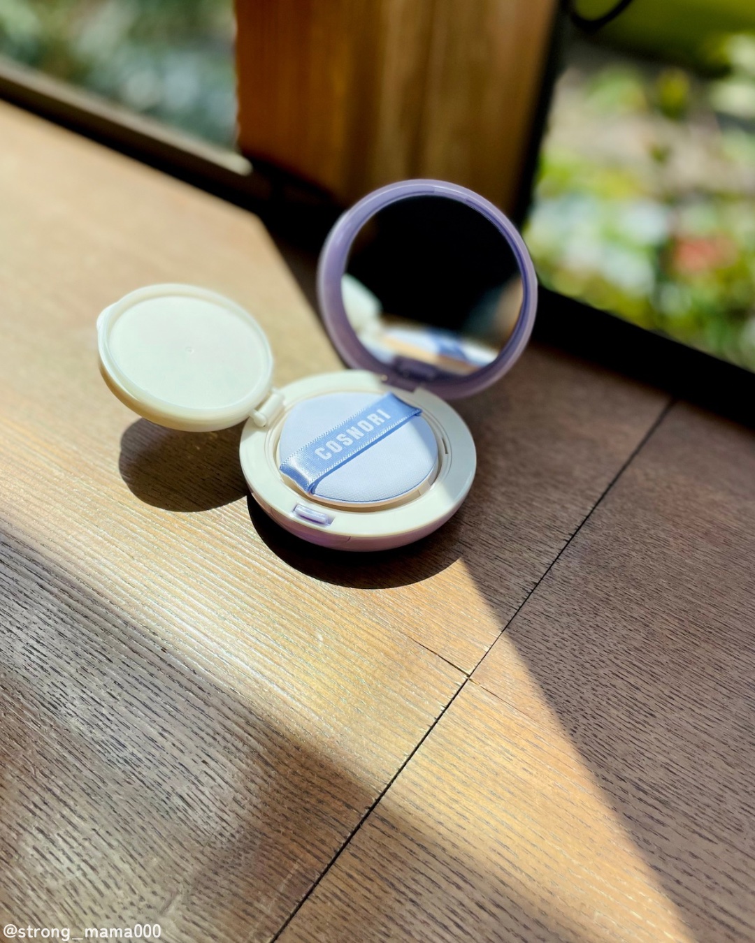 パンテノールバリアクッション/COSNORI/クッションファンデーションを使ったクチコミ（1枚目）