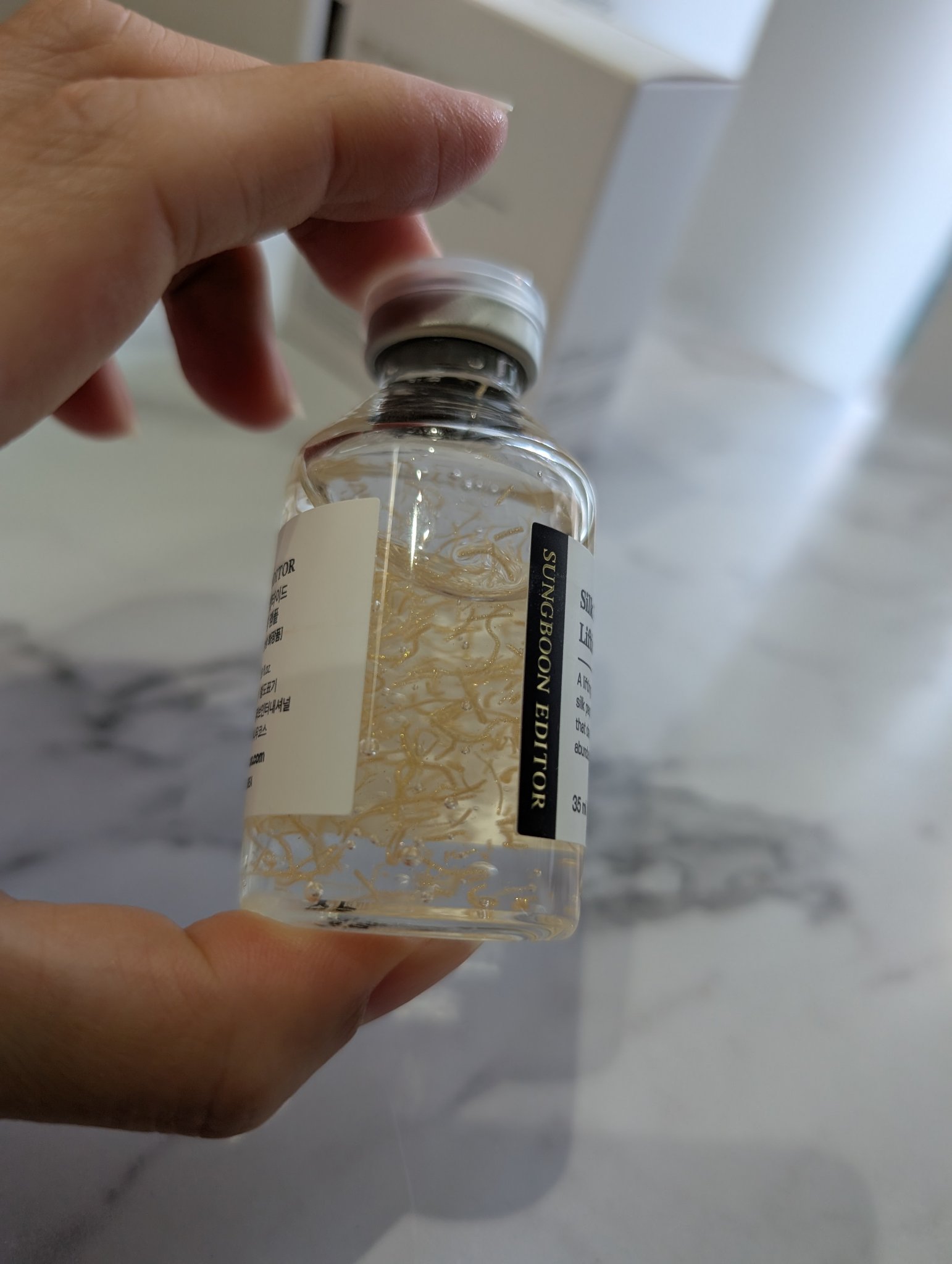 シルクペプチドインテンシブリフティングアンプル/SUNGBOON EDITOR（成分エディター）/美容液を使ったクチコミ（1枚目）