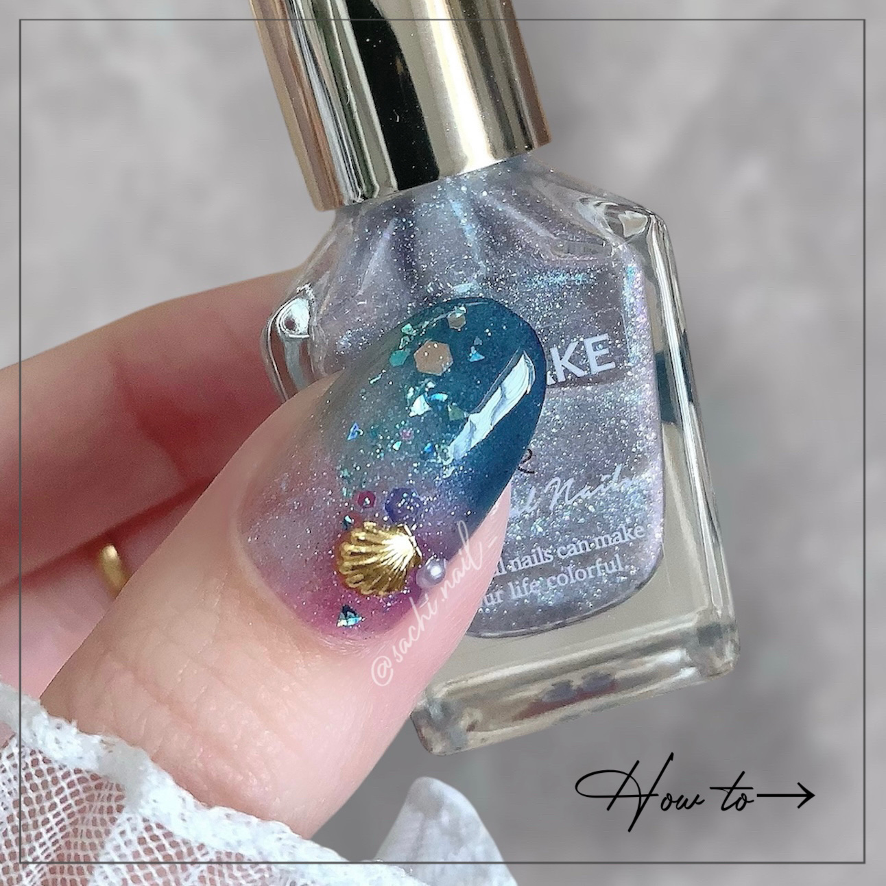 カラフルネイルズ/キャンメイク/マニキュアを使ったクチコミ（2枚目）